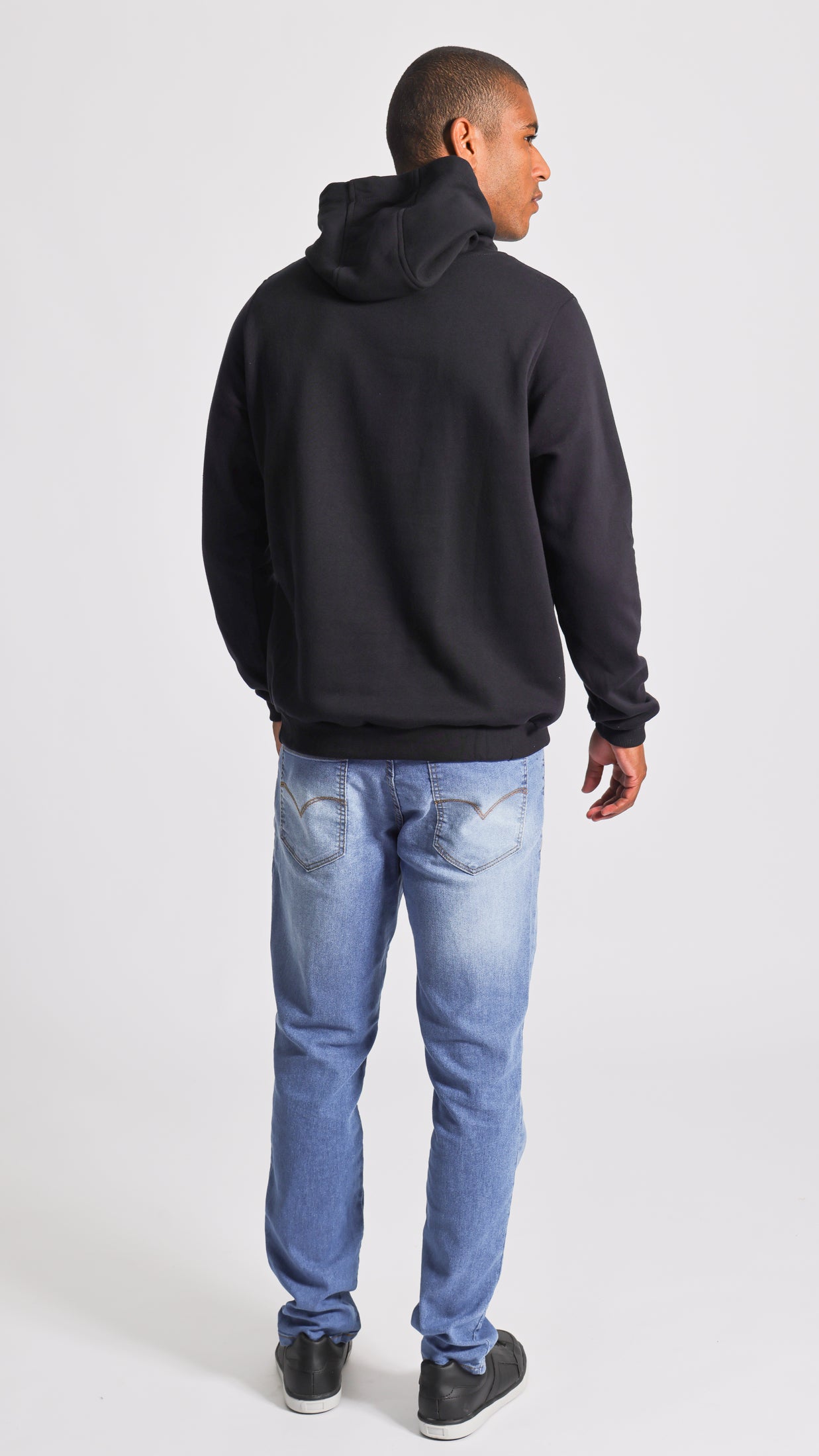 Moletom Canguru Premium Boss - Preto