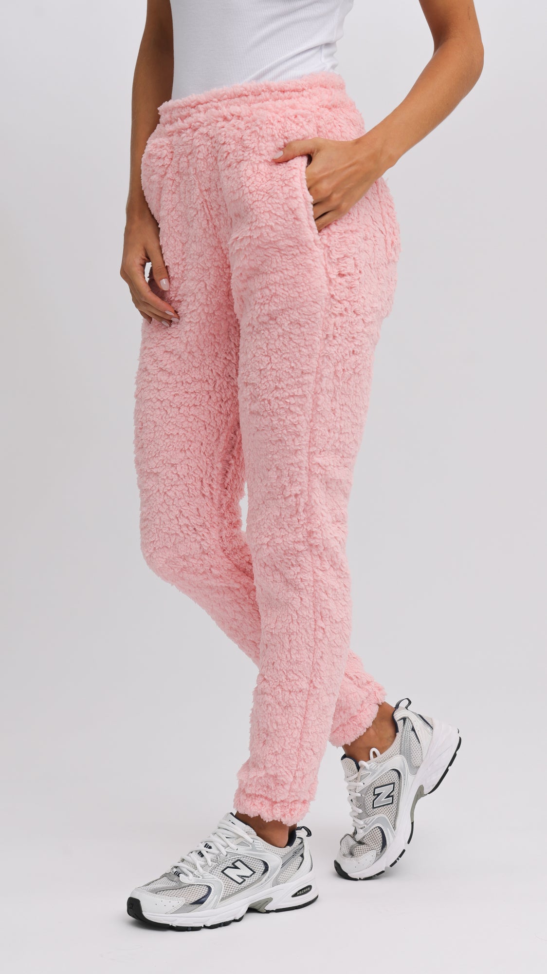 Calça Sherpa - Rosa