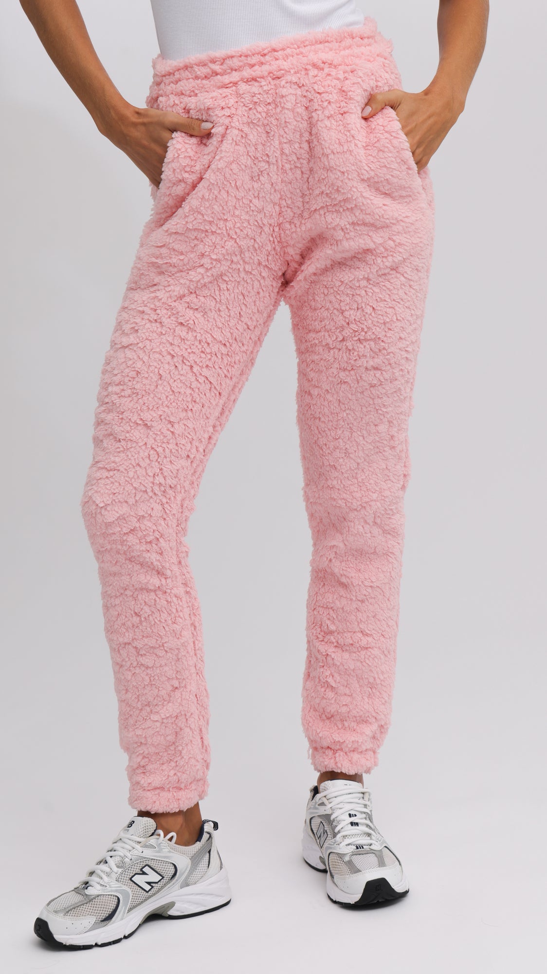 Calça Sherpa - Rosa