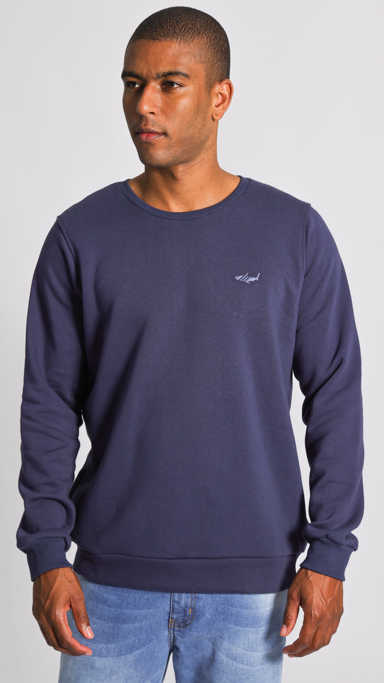 Moletom Ribana Premium - Azul Marinho