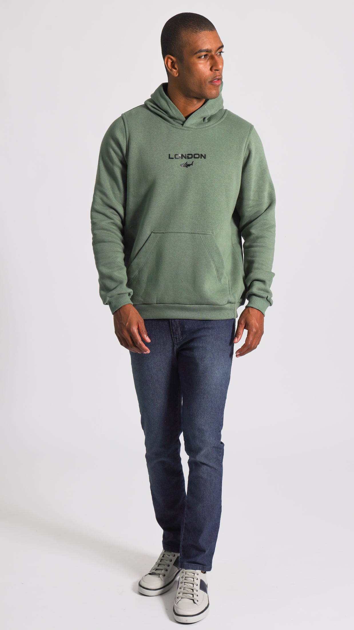 Moletom Canguru Premium London - Verde