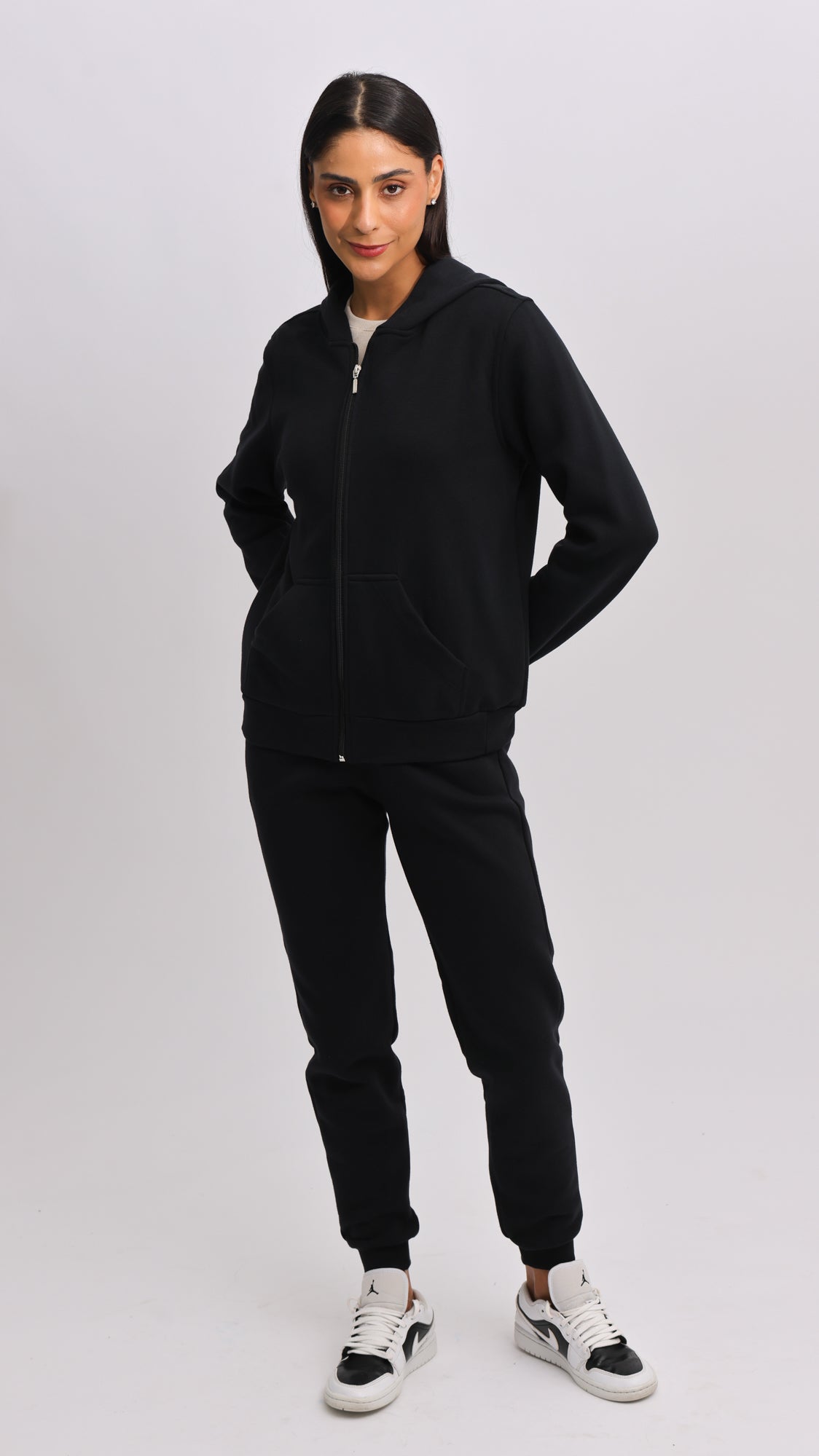 Jaqueta Moletom Premium - Preta