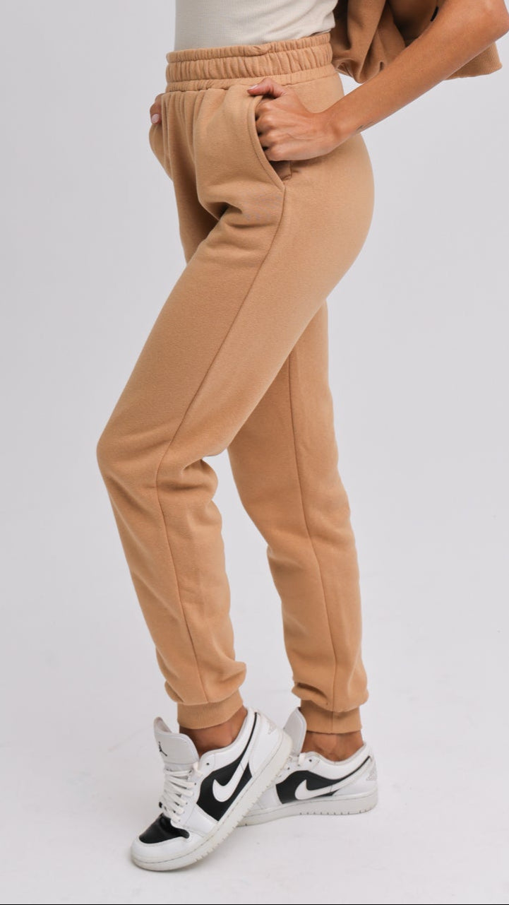 Calça Moletom Premium - Ocre