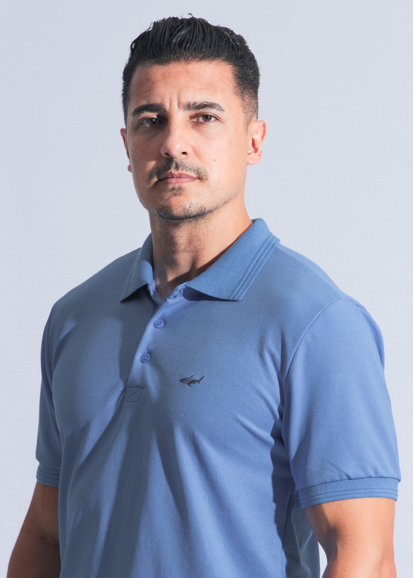 Camisa Polo Piquet - Azul