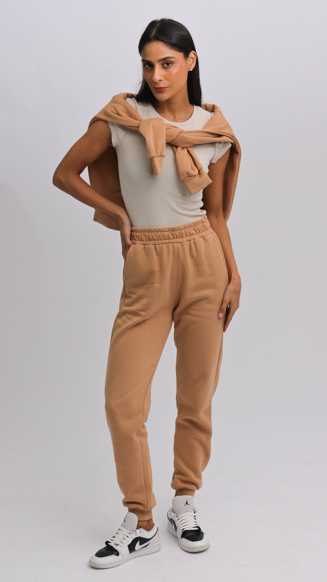 Calça Moletom Premium - Ocre