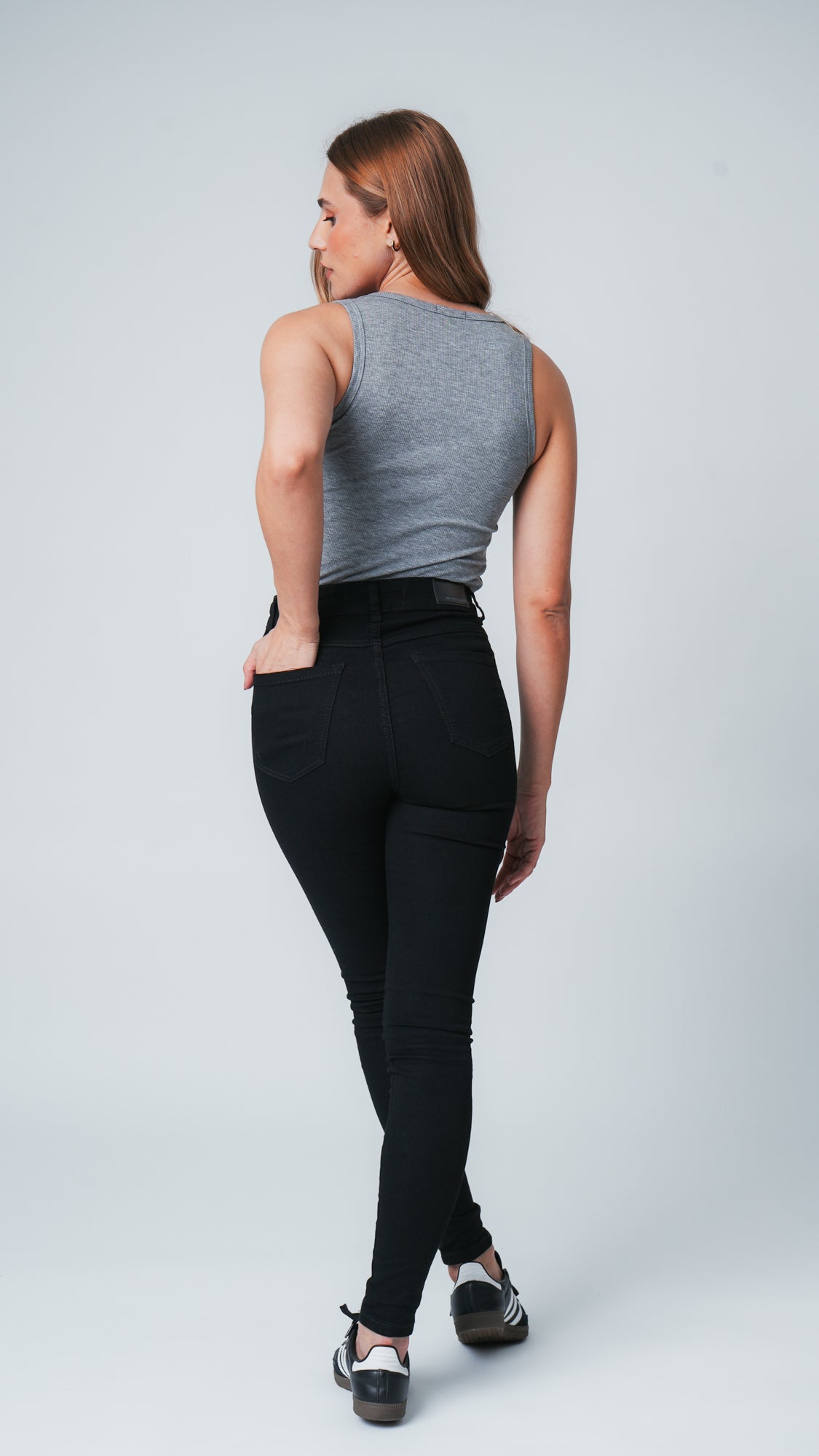 Calça Jeans Skinny - Preta