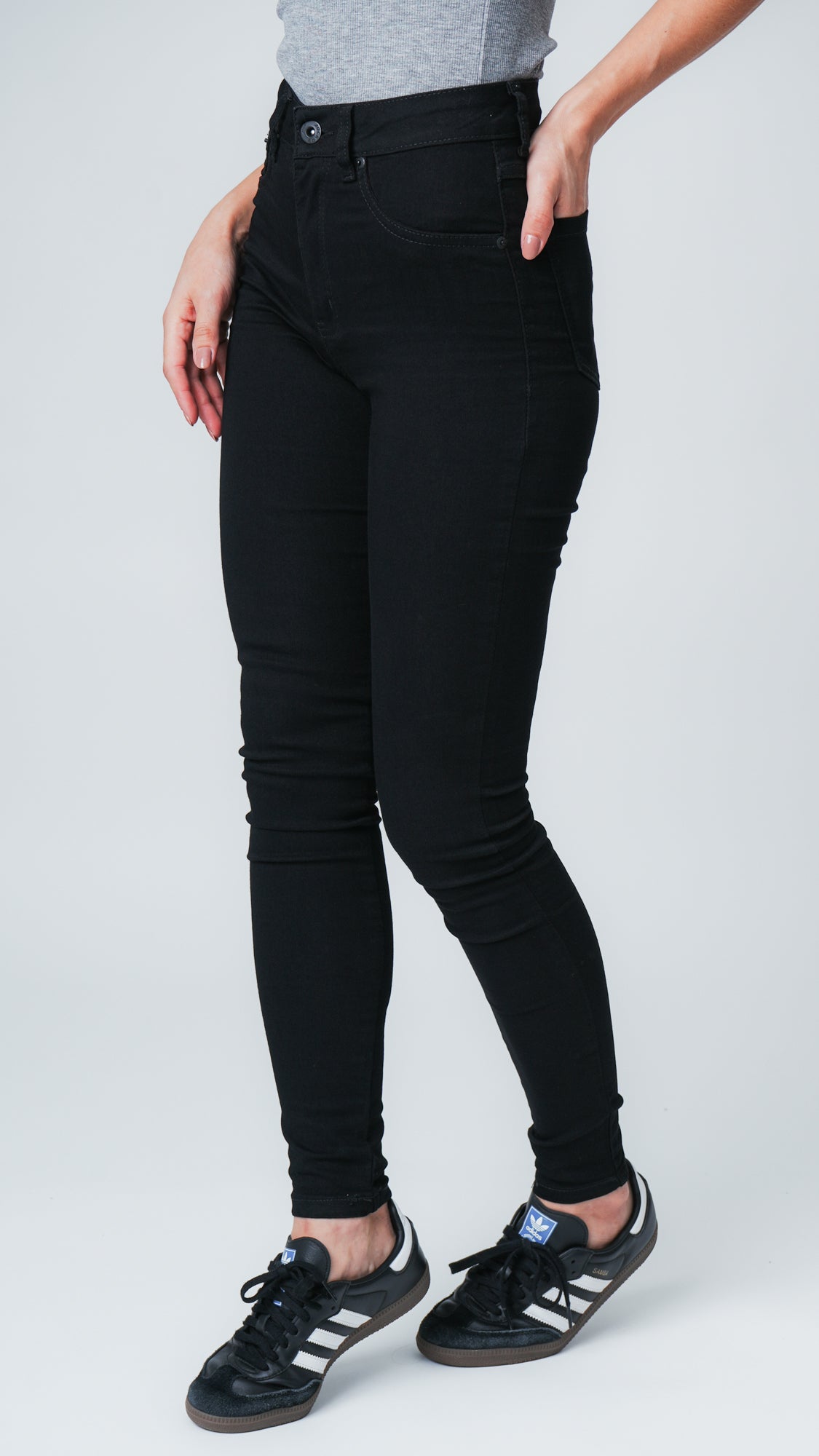 Calça Jeans Skinny - Preta