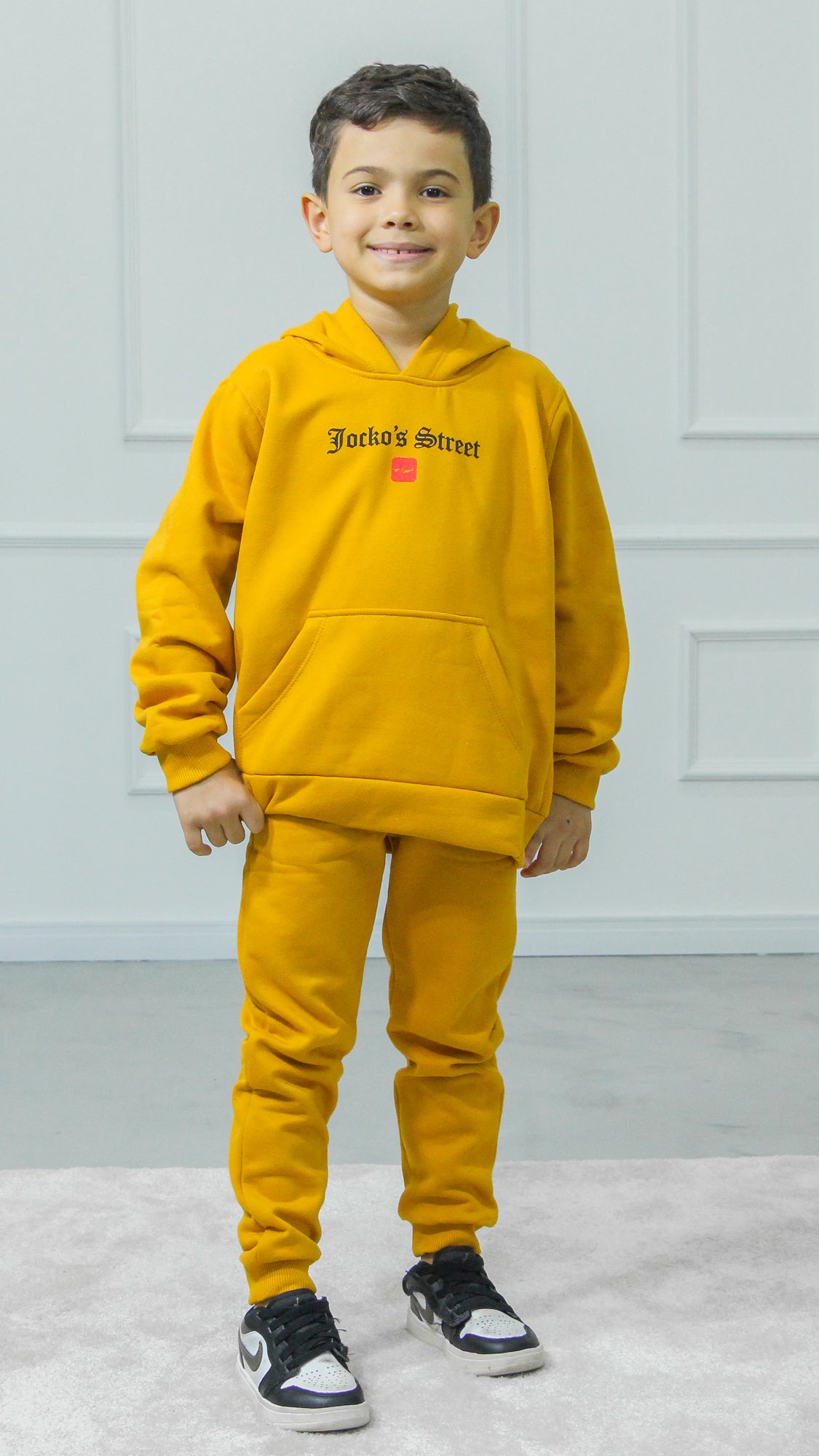 Moletom Canguru Kids - Mostarda