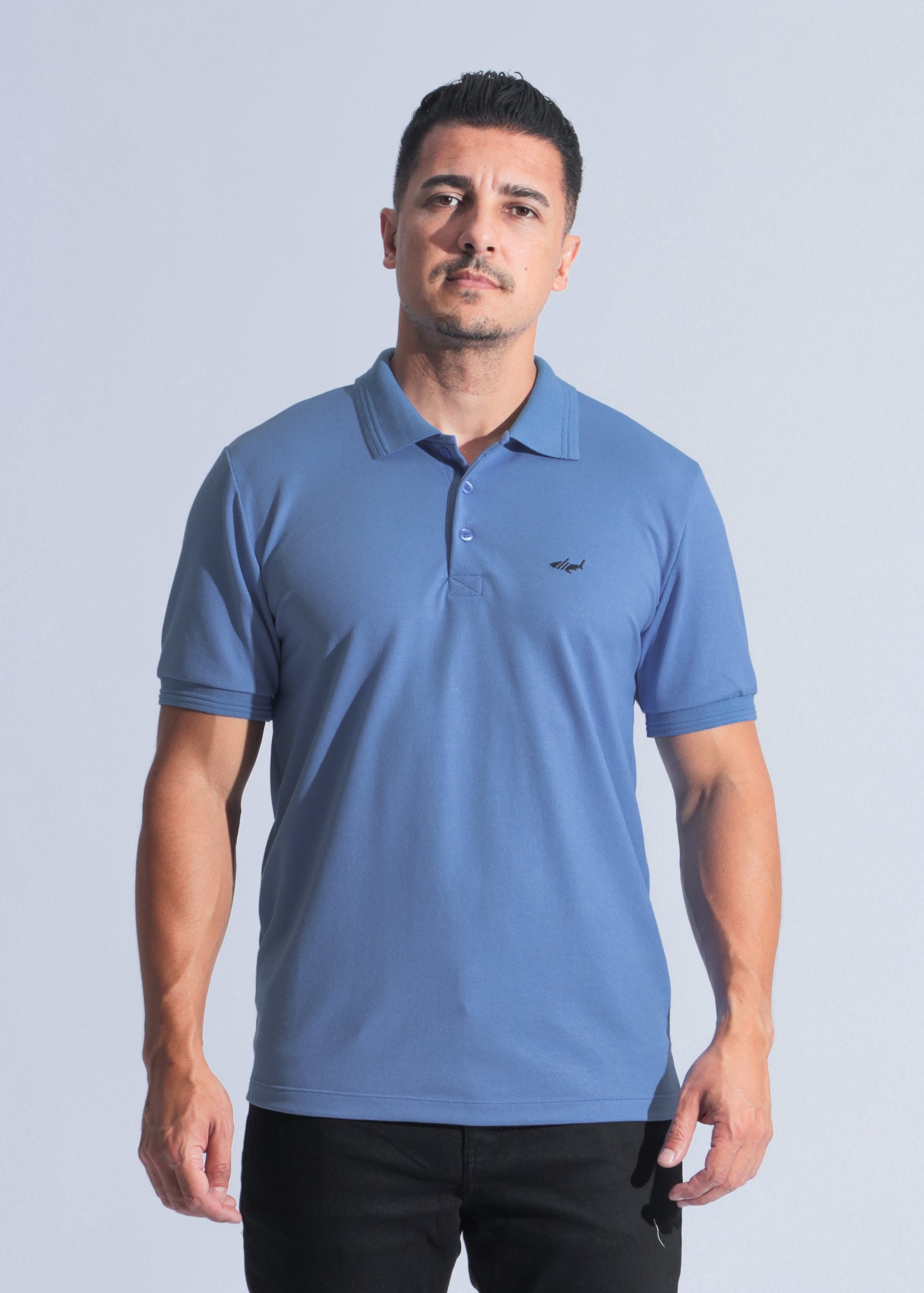 Camisa Polo Piquet - Azul