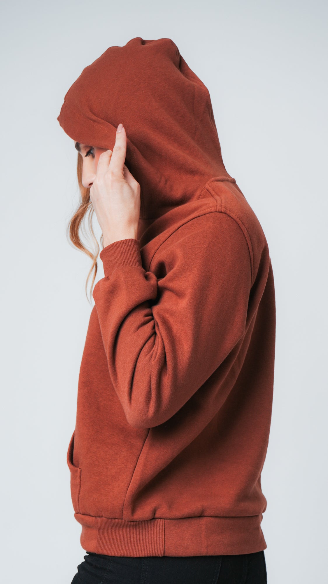 Moletom Canguru Premium - Marrom