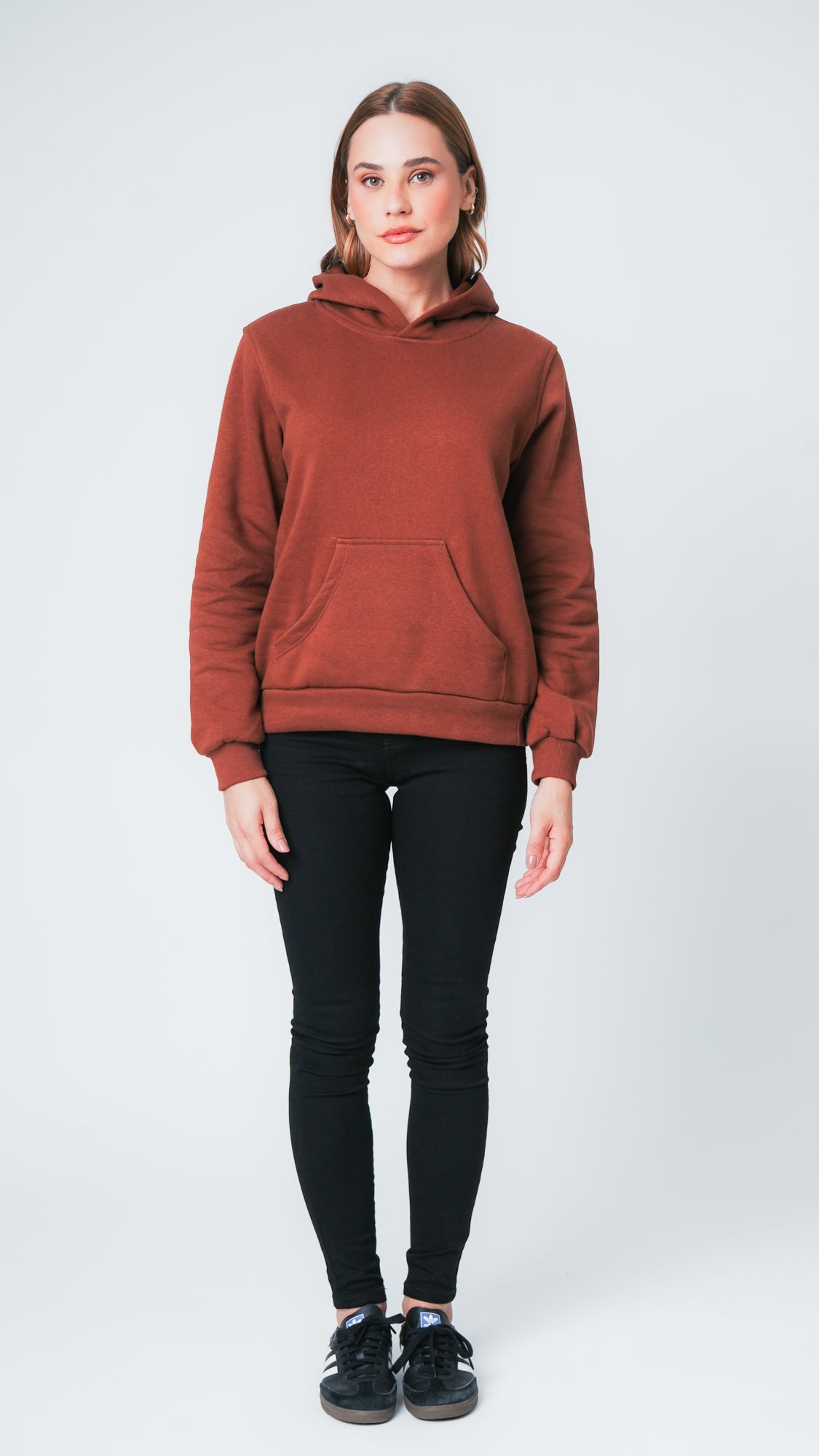 Moletom Canguru Premium - Marrom