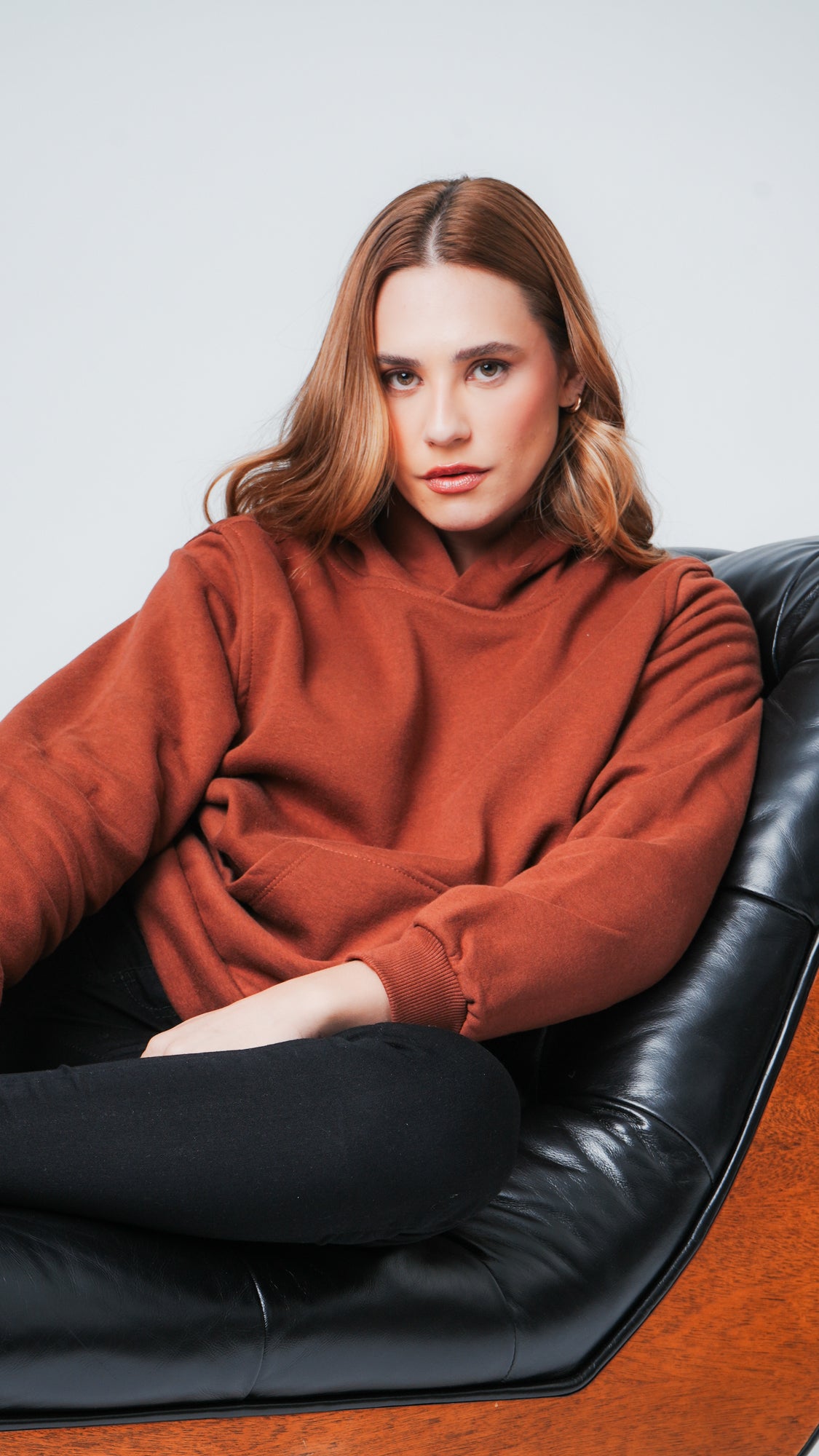 Moletom Canguru Premium - Marrom