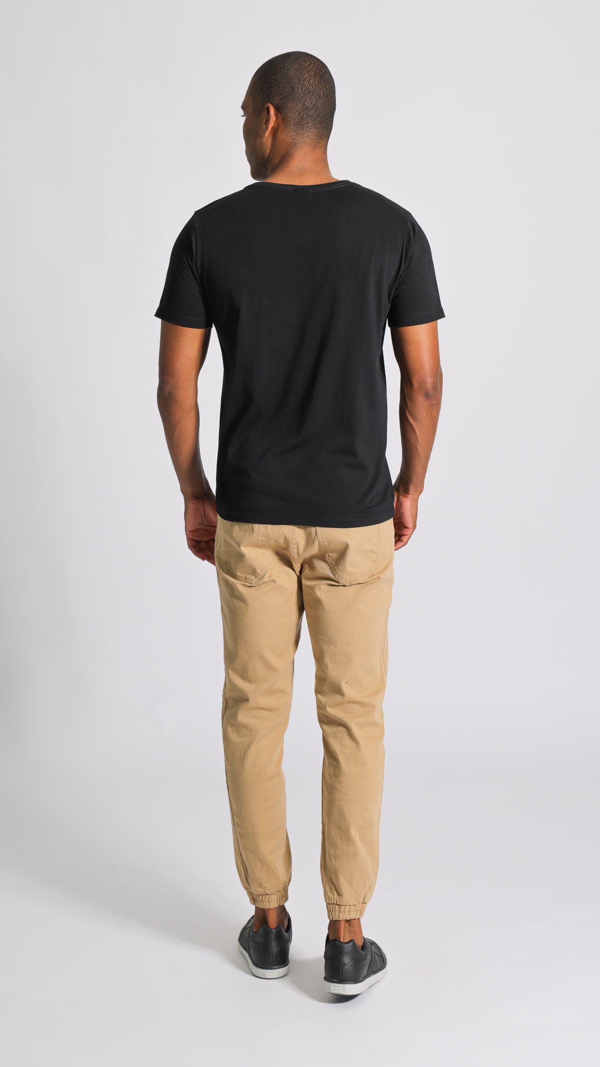 Calça Sarja Jogger - Ocre