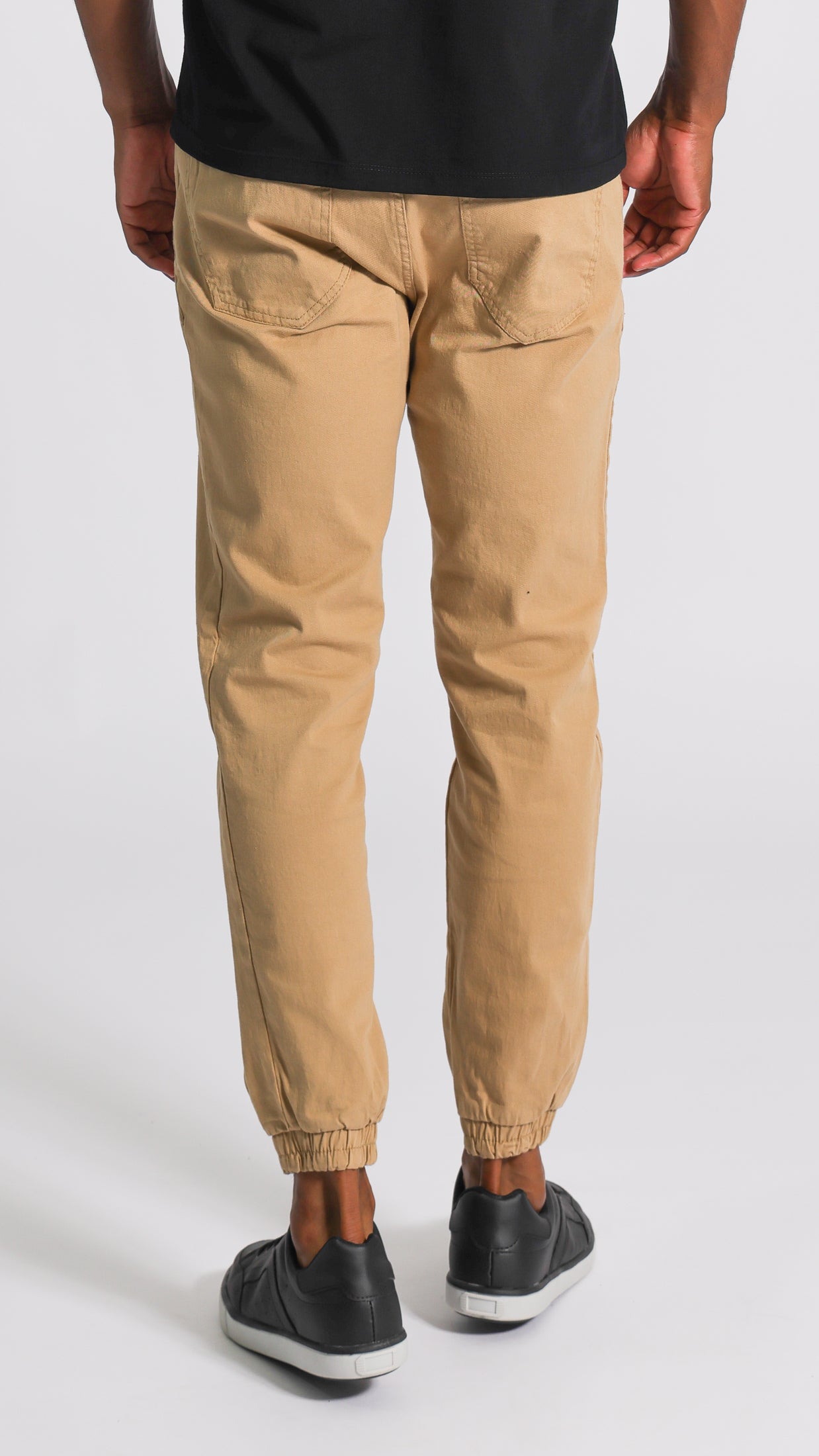 Calça Sarja Jogger - Ocre