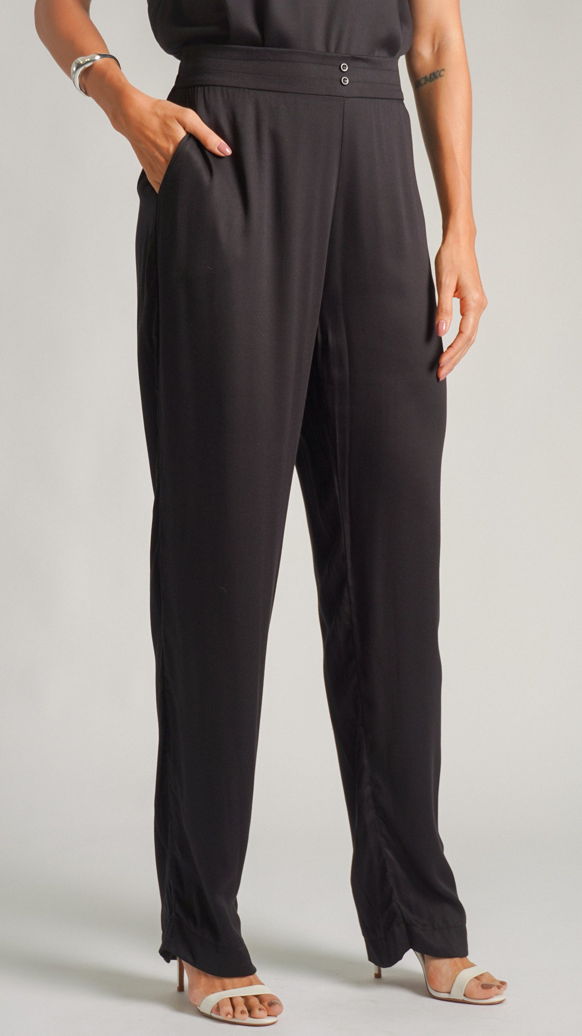 Calça Viscose - Preto