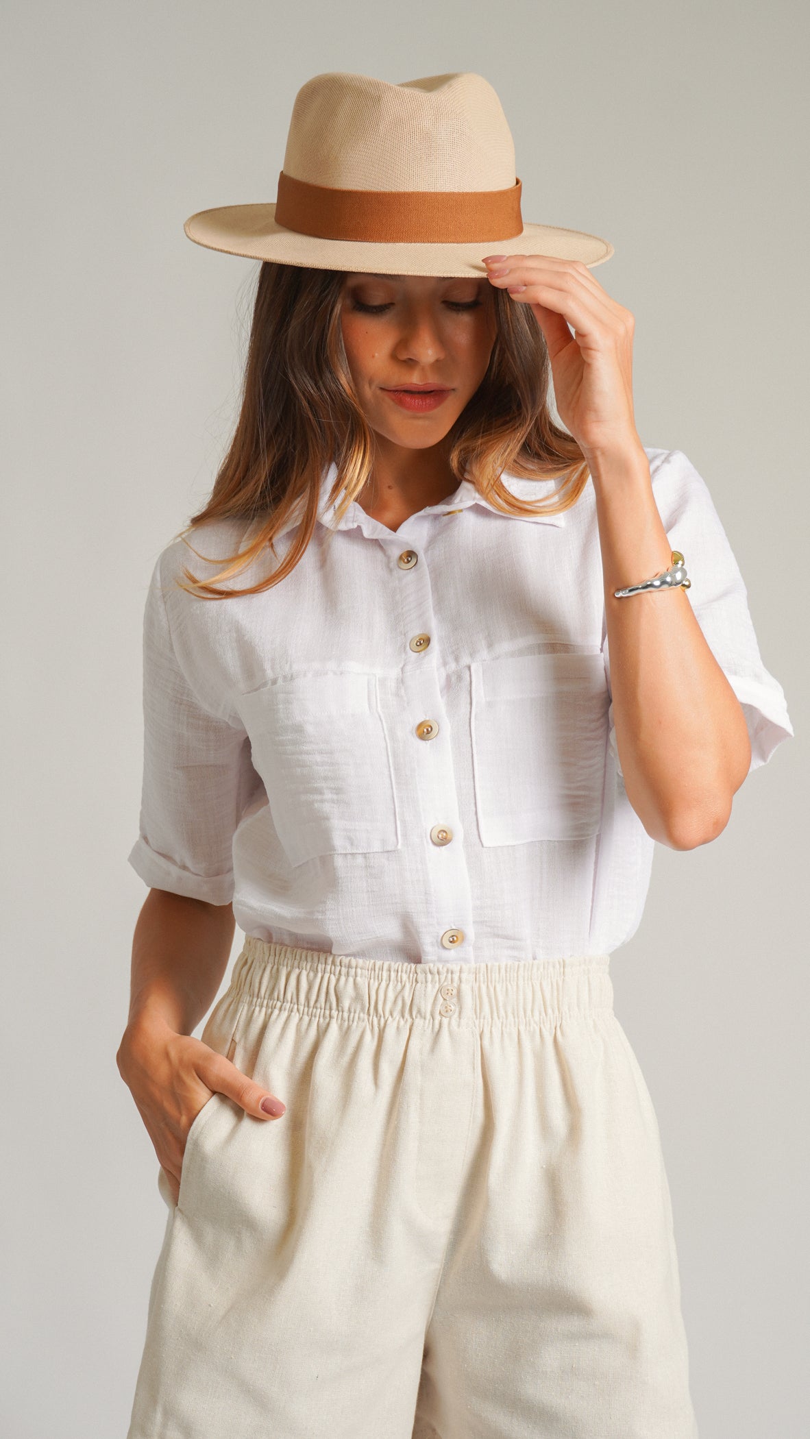 Camisa Italiana - Branca