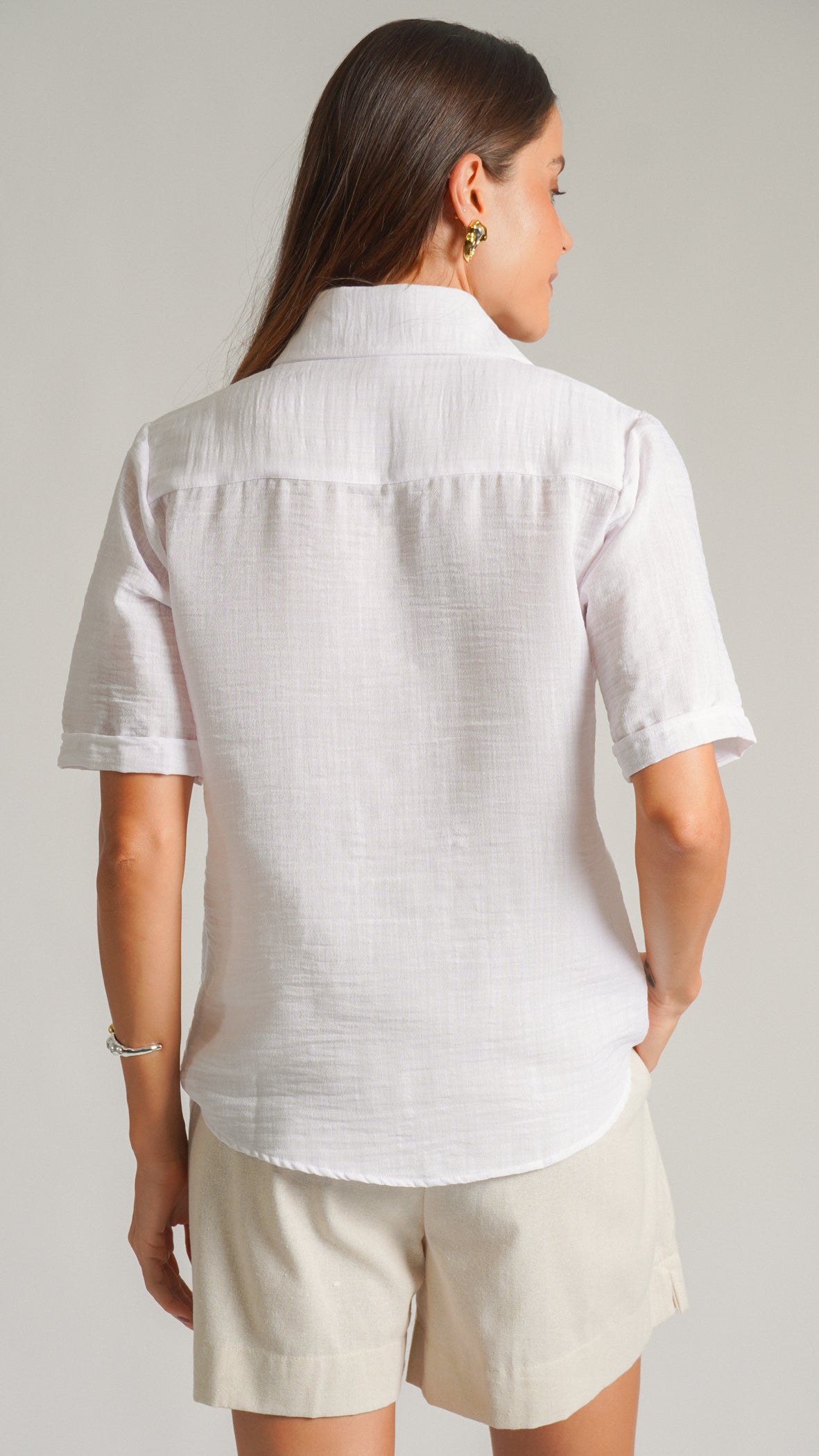 Camisa Italiana - Branca