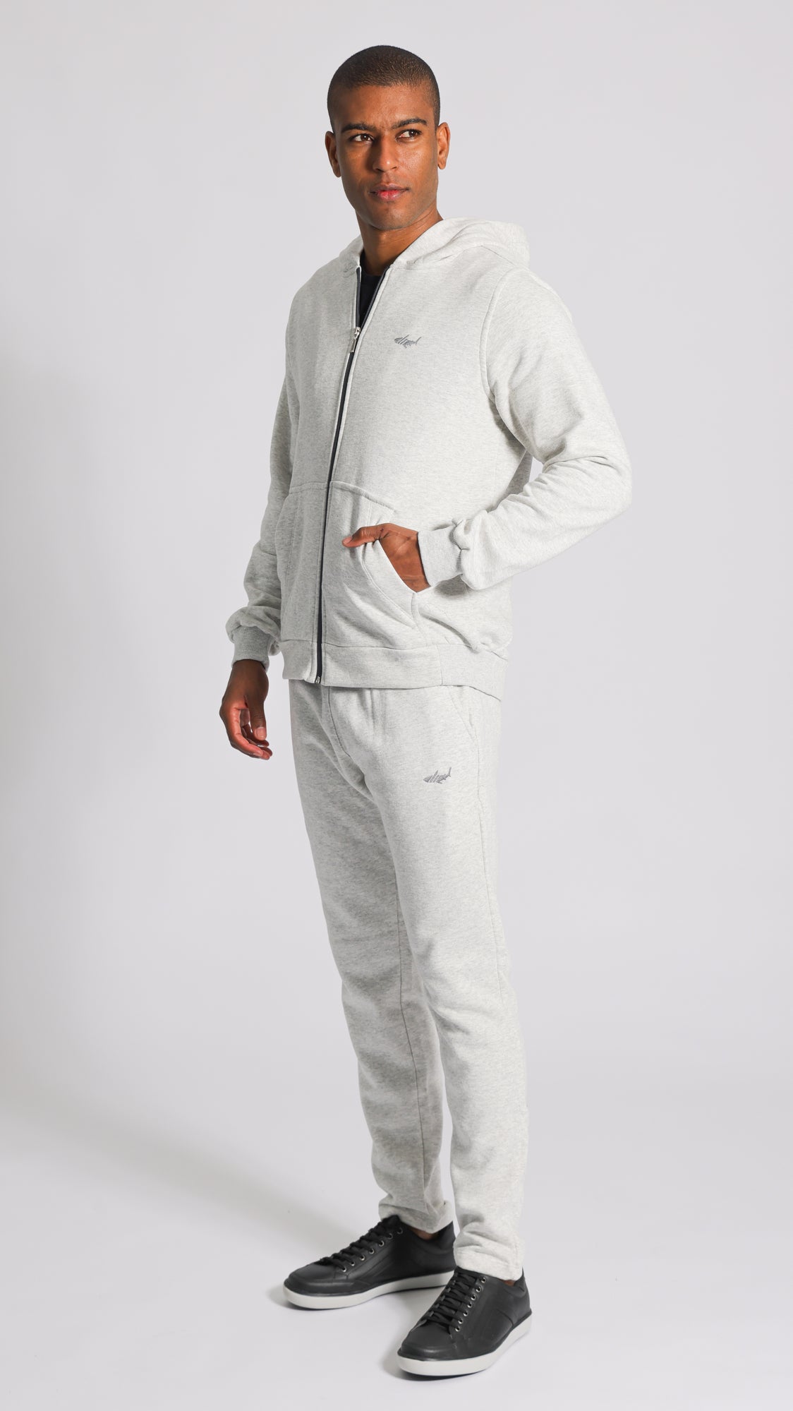Calça Moletom Premium - Cinza