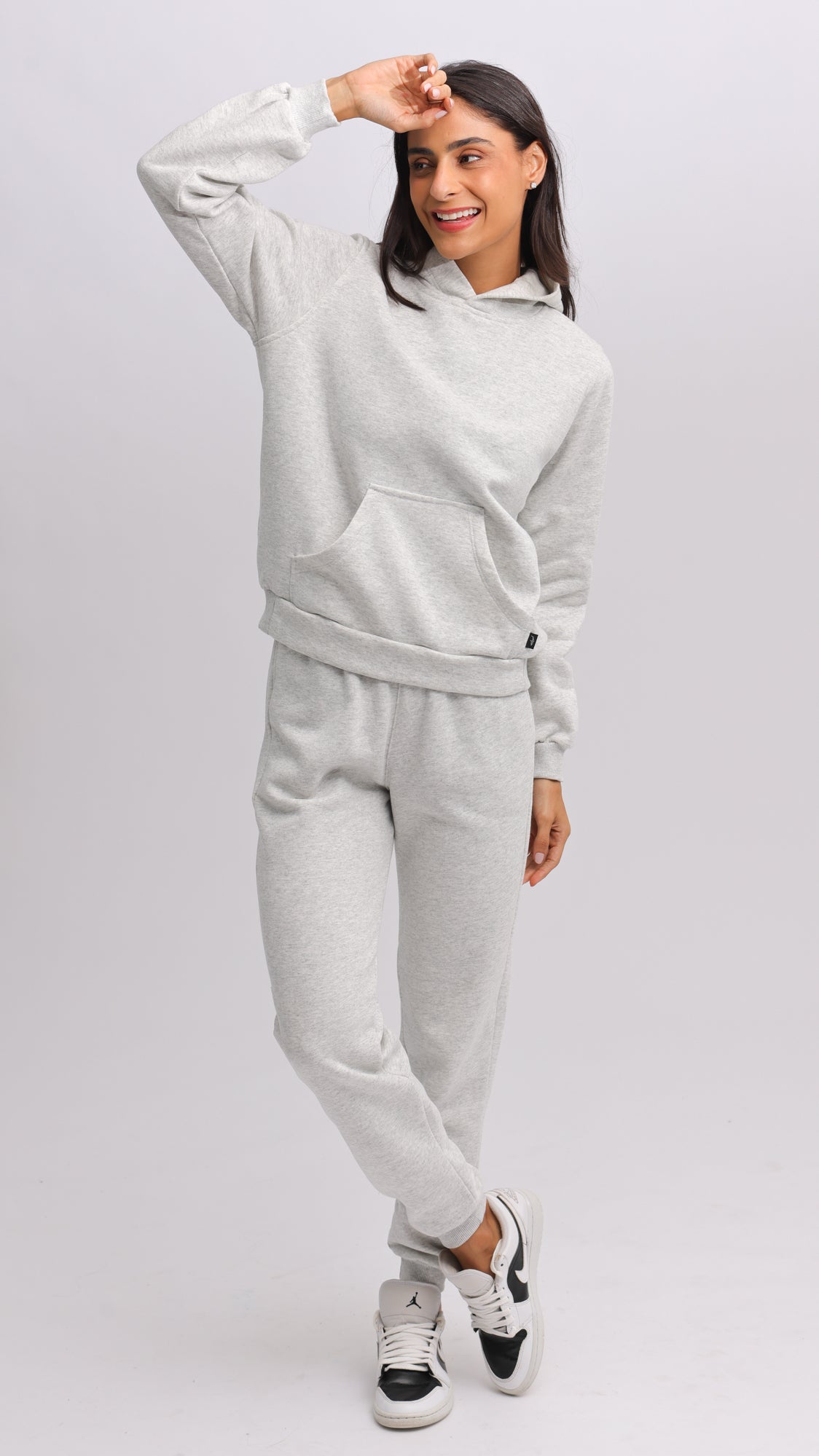 Moletom Canguru Premium - Cinza