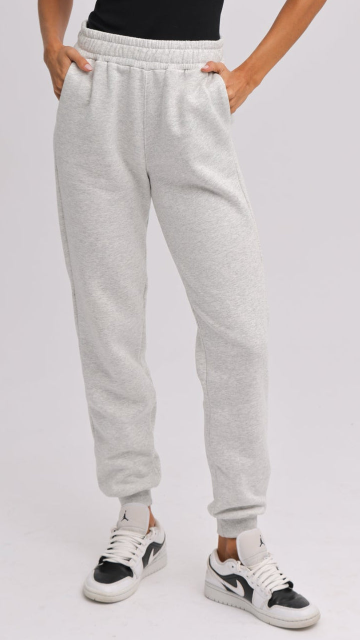 Calça Moletom Premium - Cinza