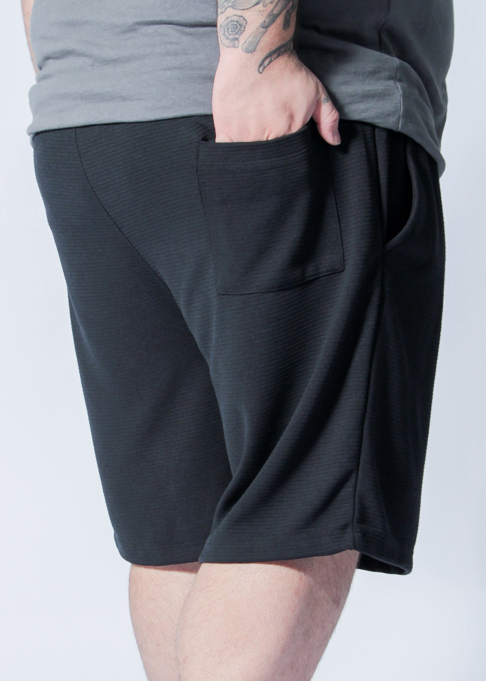 Bermuda Gorgurinho Plus Size - Preta