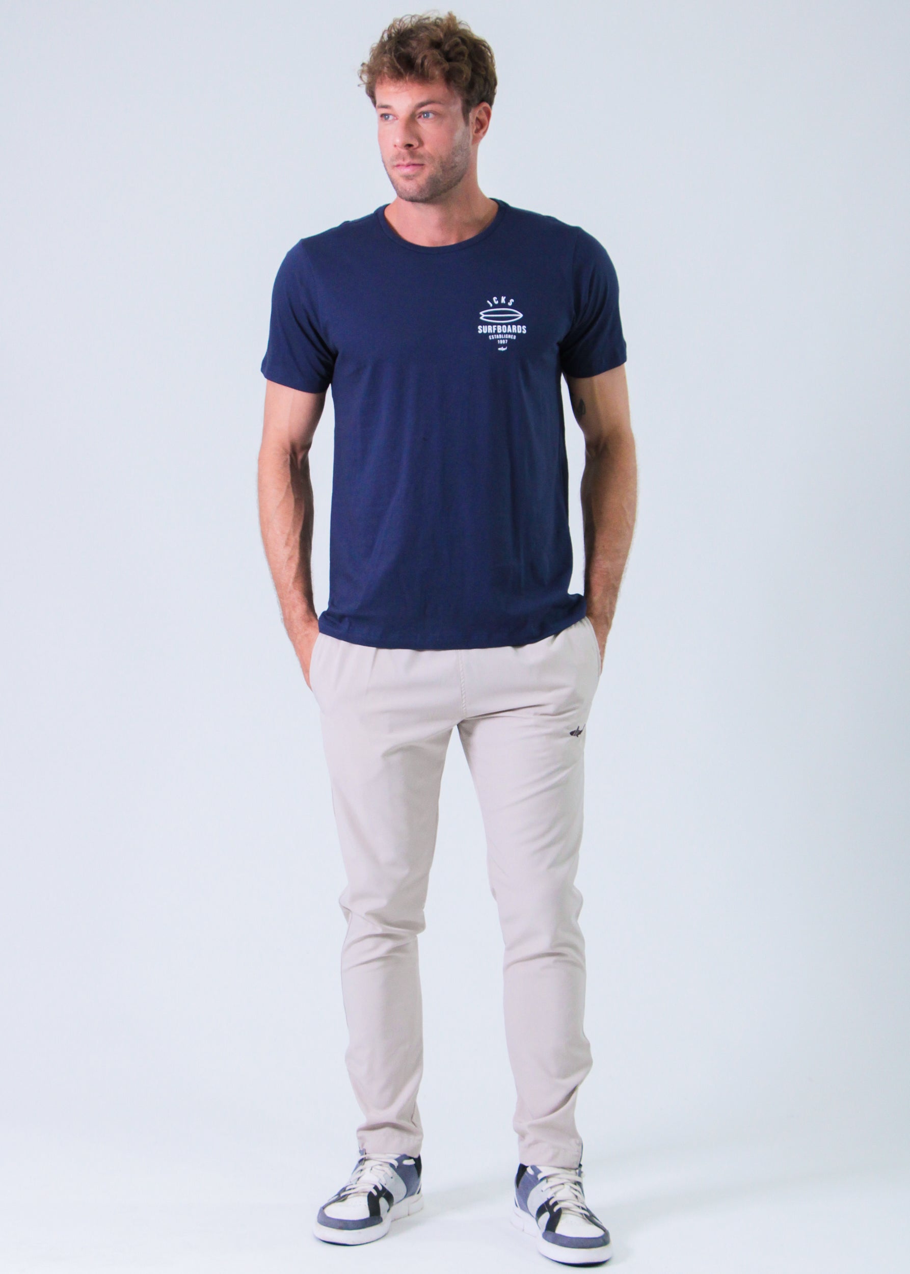 Calça Tactel  - Bege