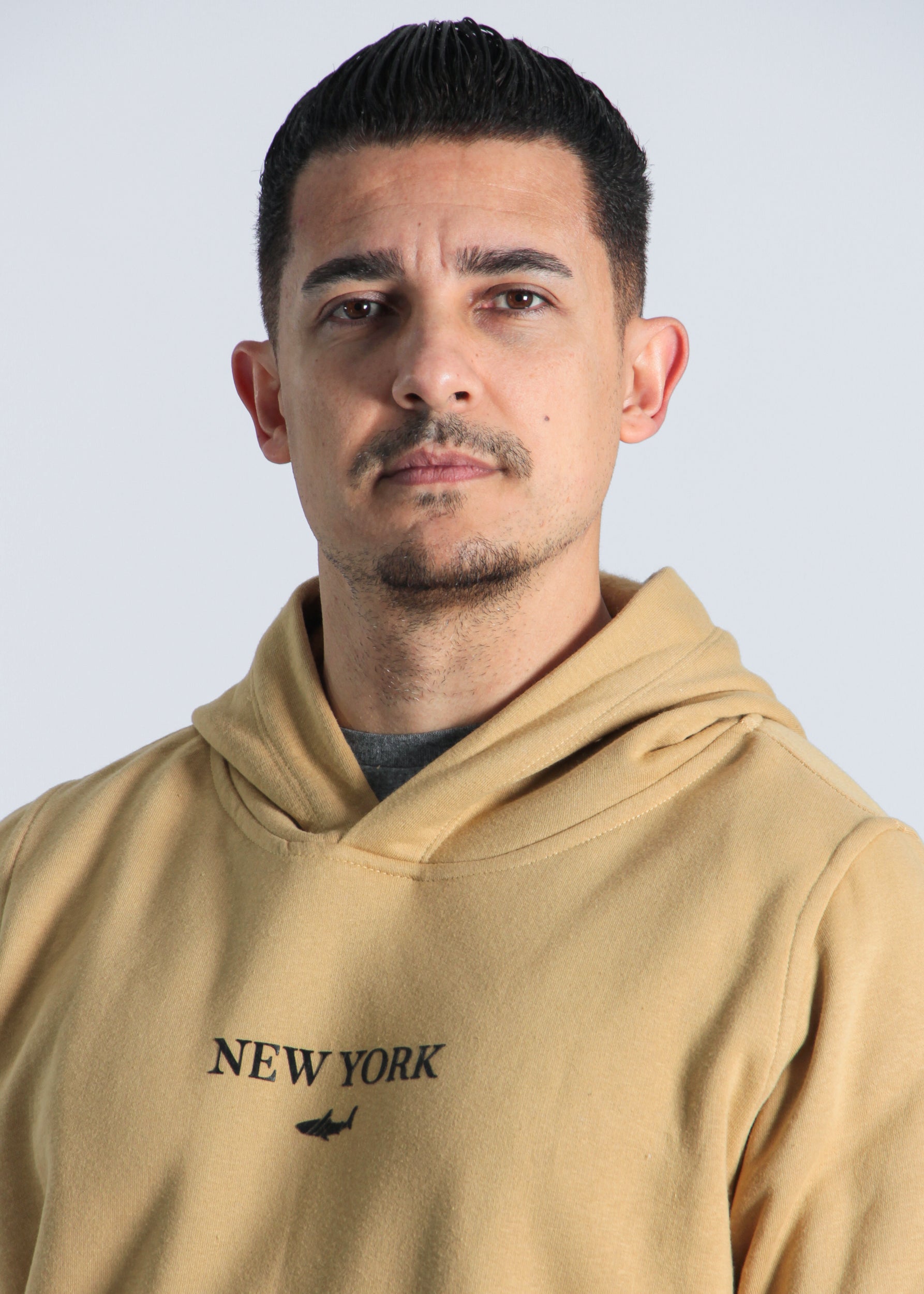 Moletom Canguru Premium New York - Ocre