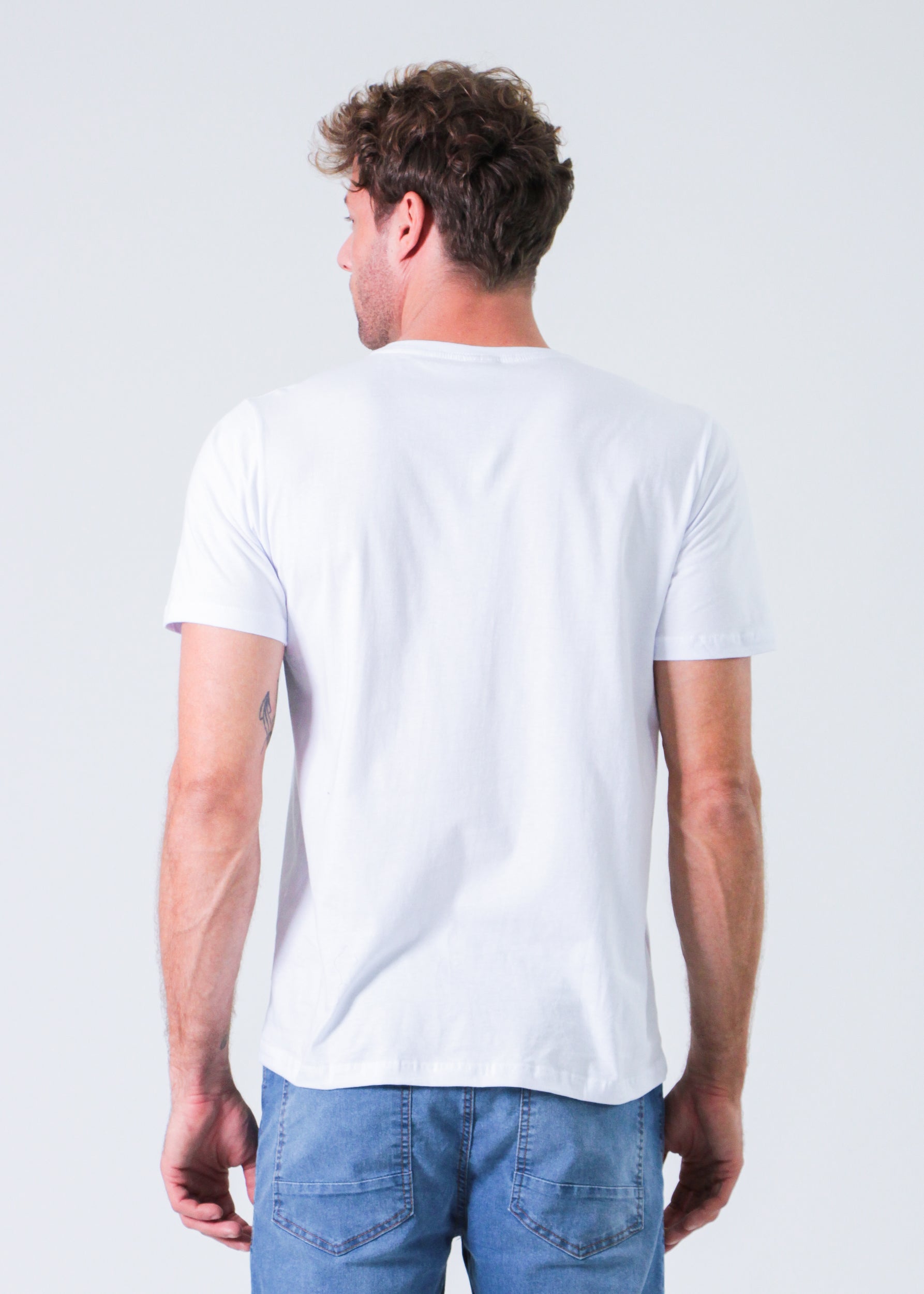 Camiseta Lisa - Branca