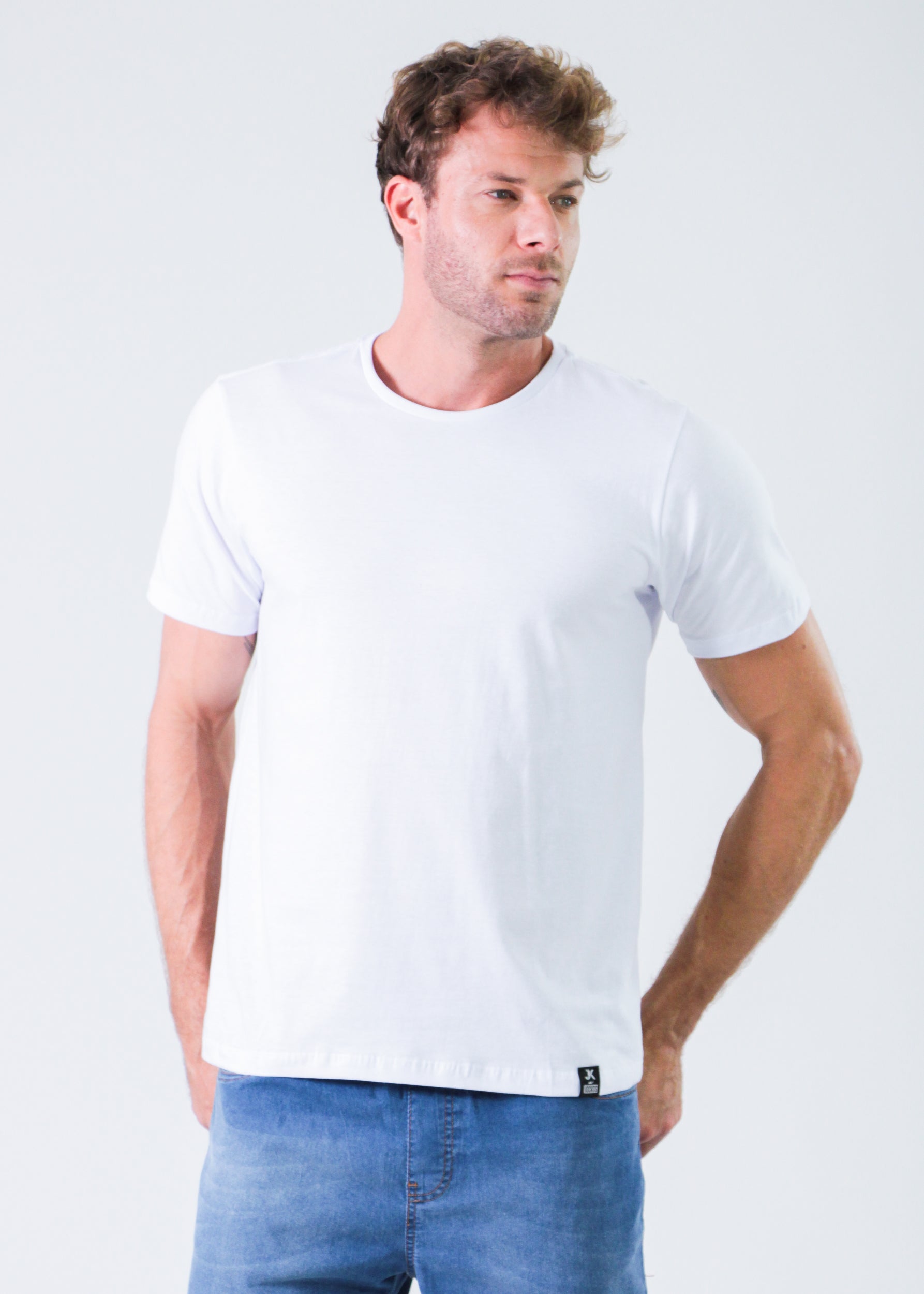 Camiseta Lisa - Branca