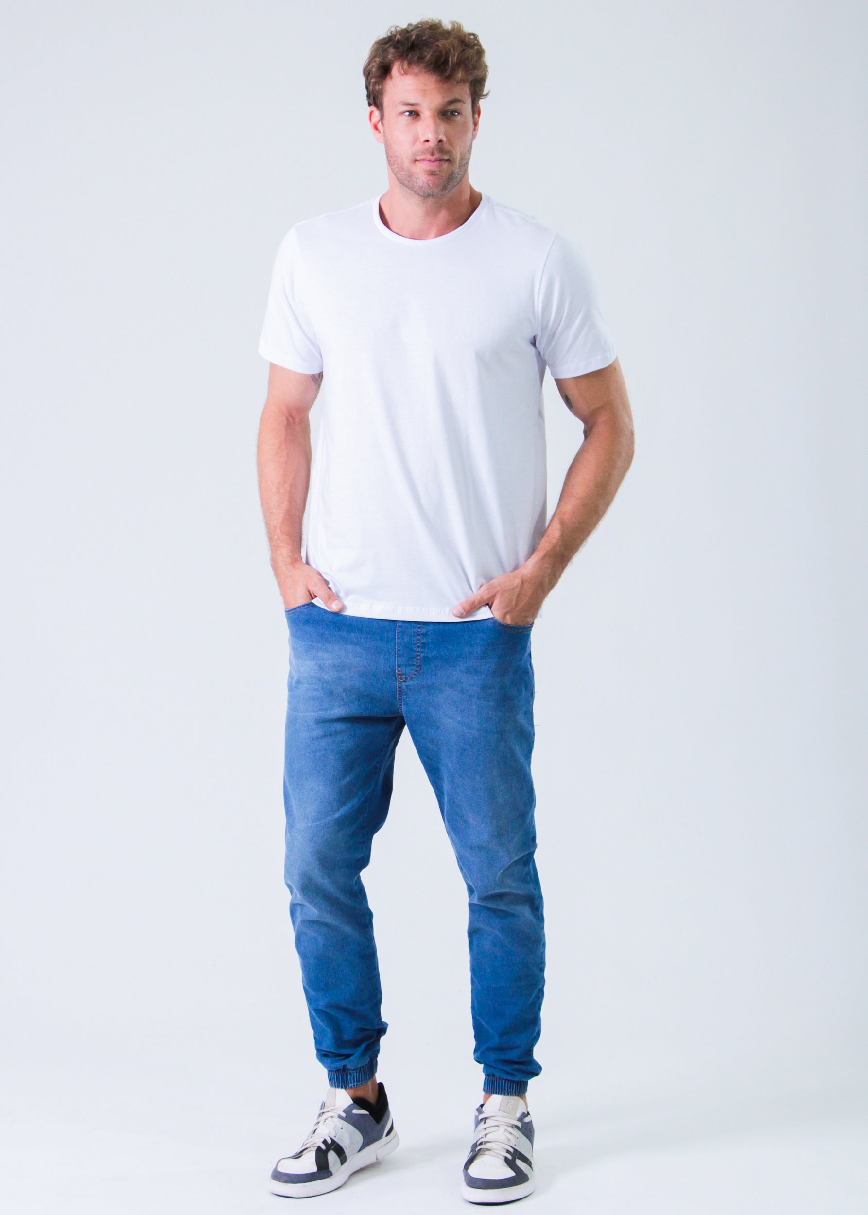 Camiseta Lisa - Branca