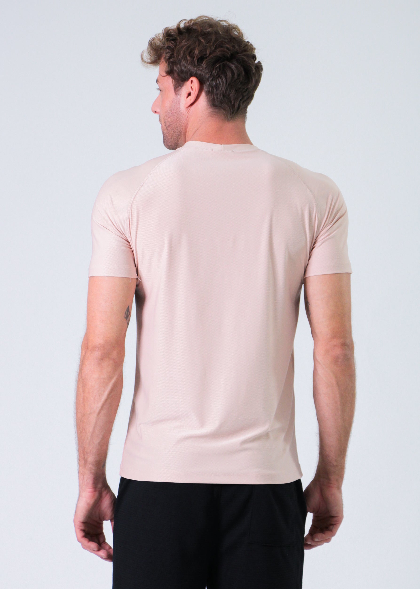 Camiseta Slim Dry Fit - Nude