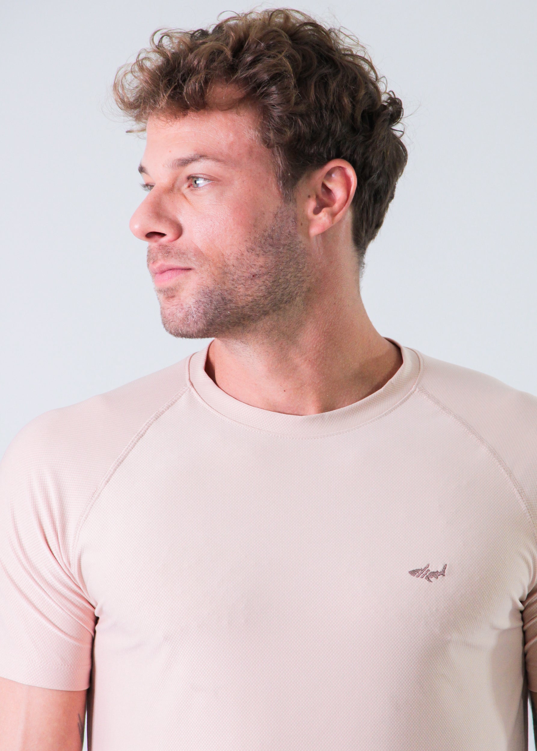 Camiseta Slim Dry Fit - Nude