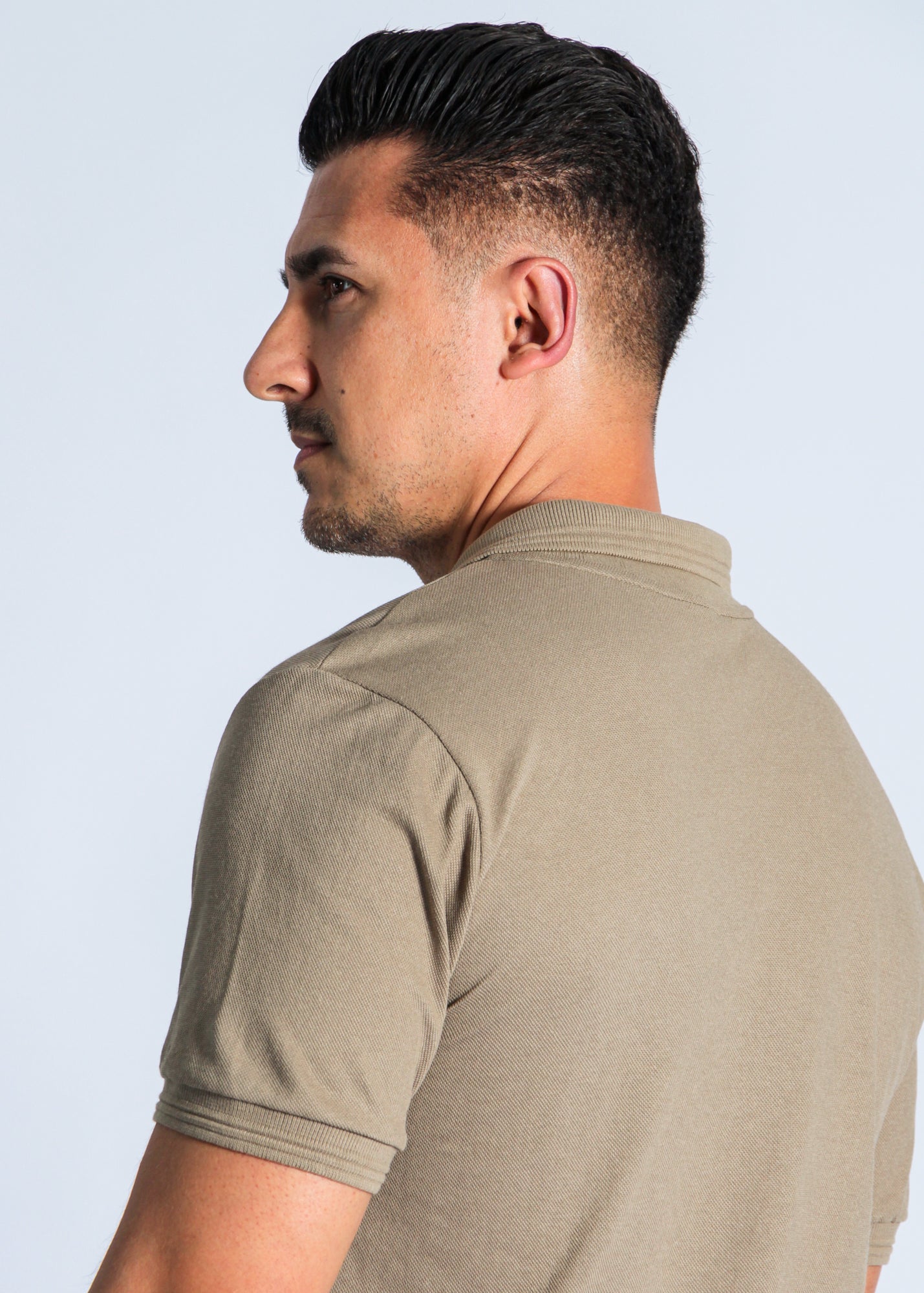 Camisa Polo Piquet - Caqui