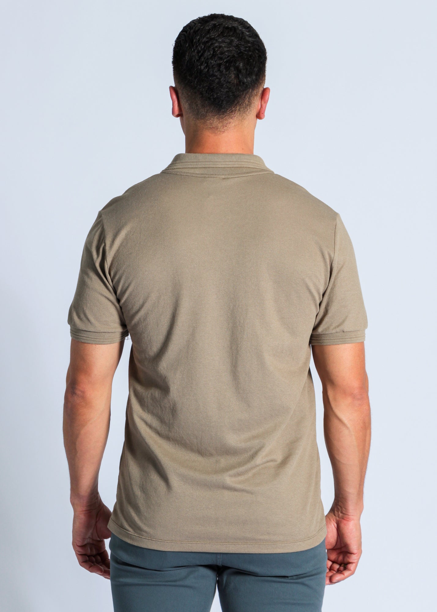 Camisa Polo Piquet - Caqui