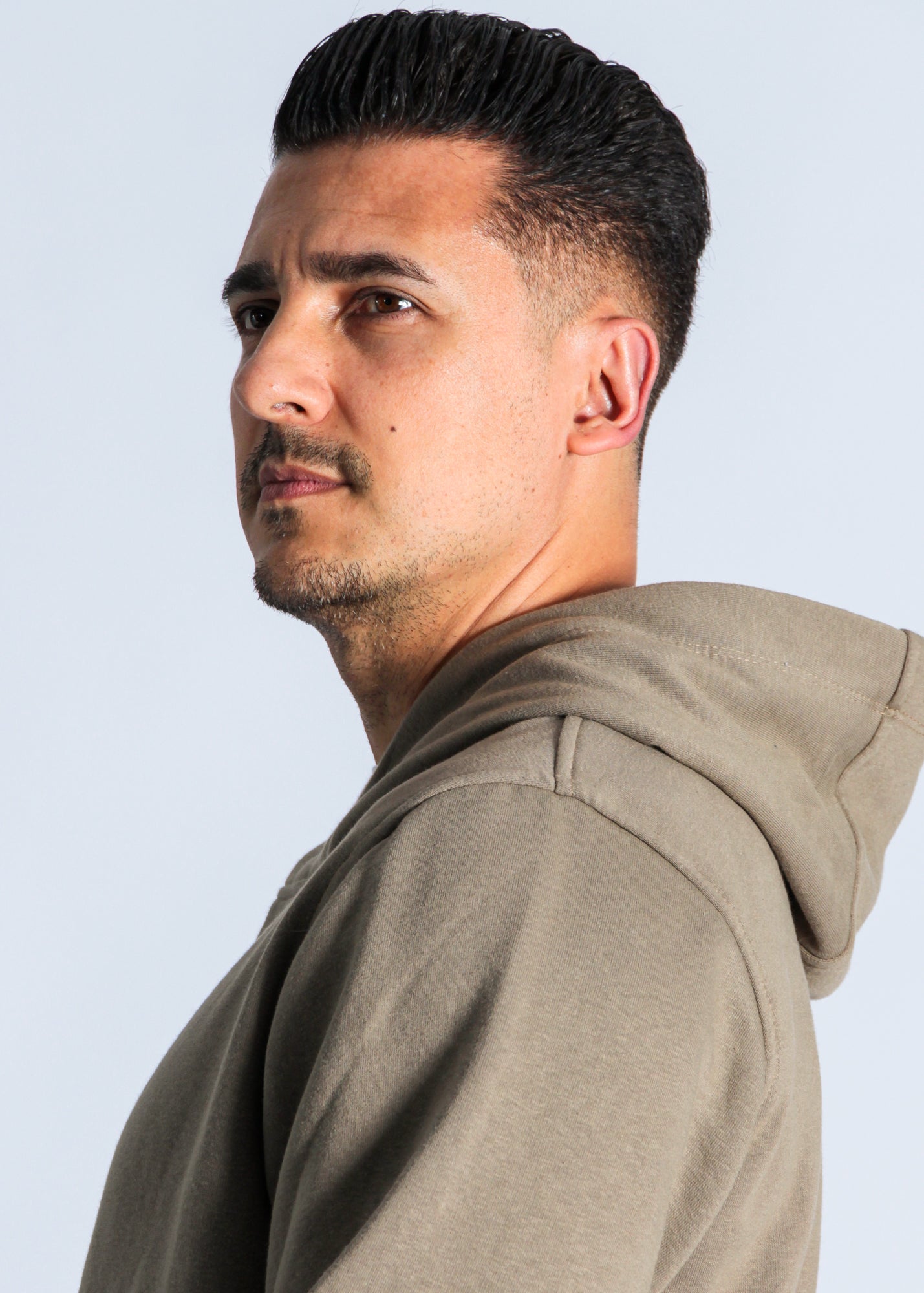 Moletom Canguru Premium Believe - Caqui