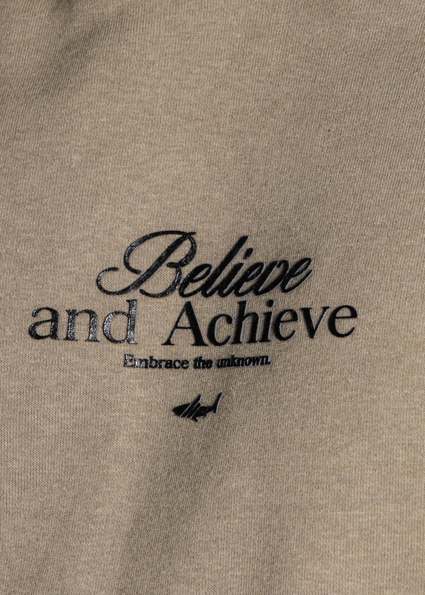 Moletom Canguru Premium Believe - Caqui