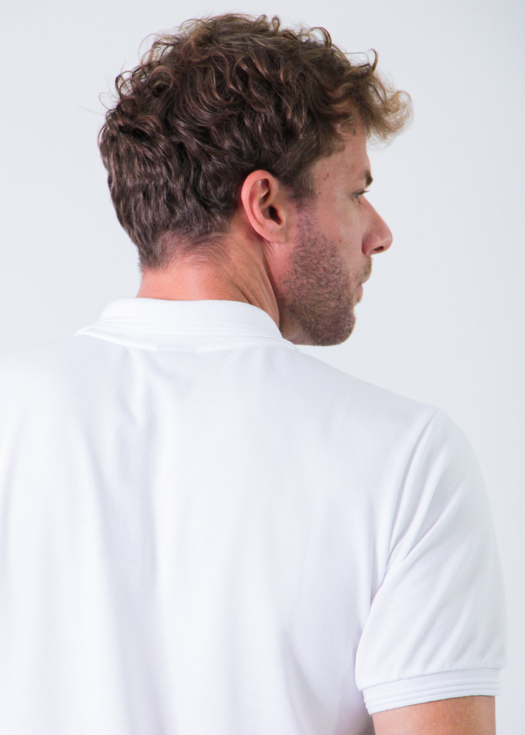 Camisa Polo Piquet - Branca