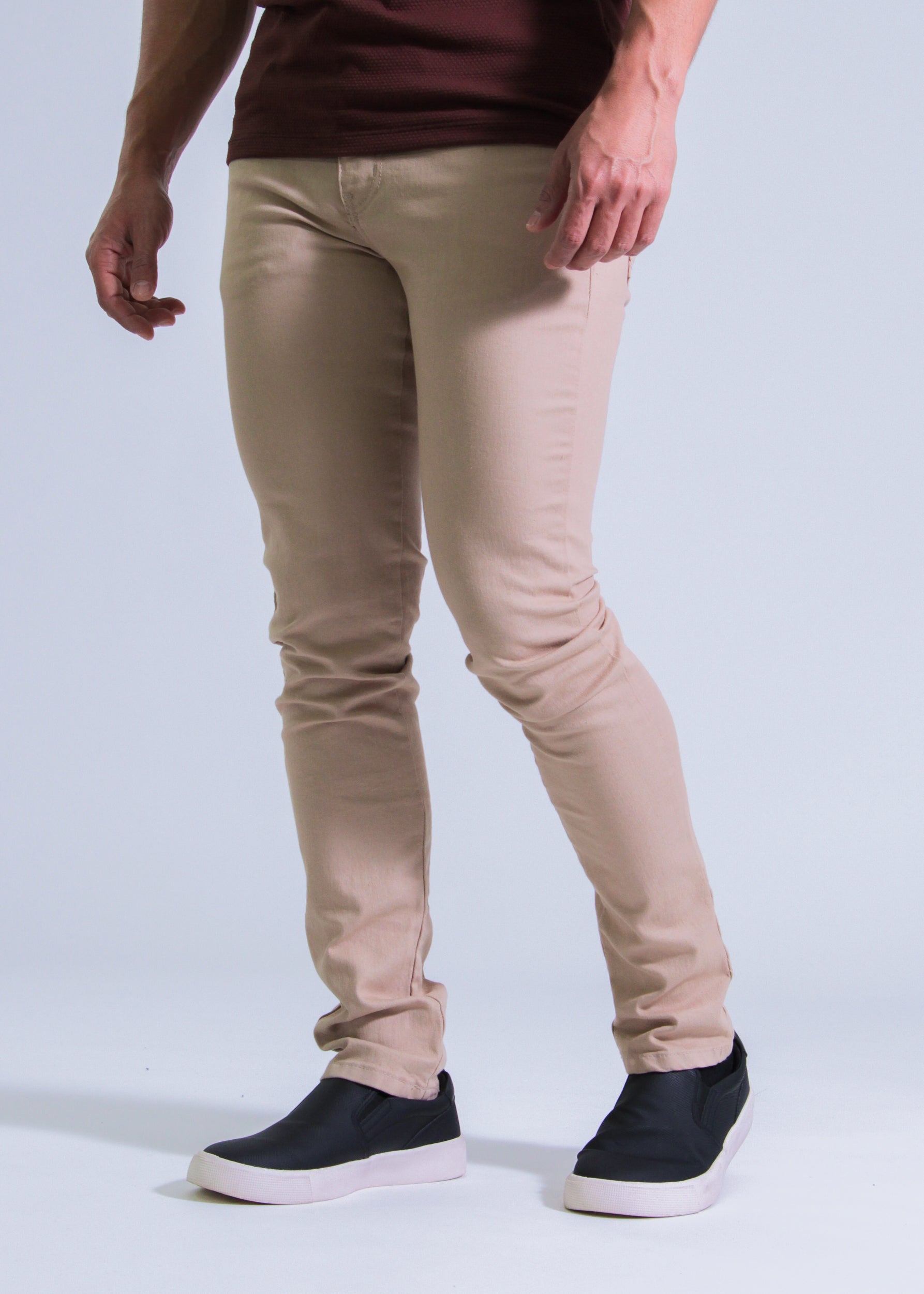 Calça Sarja Premier - Bege