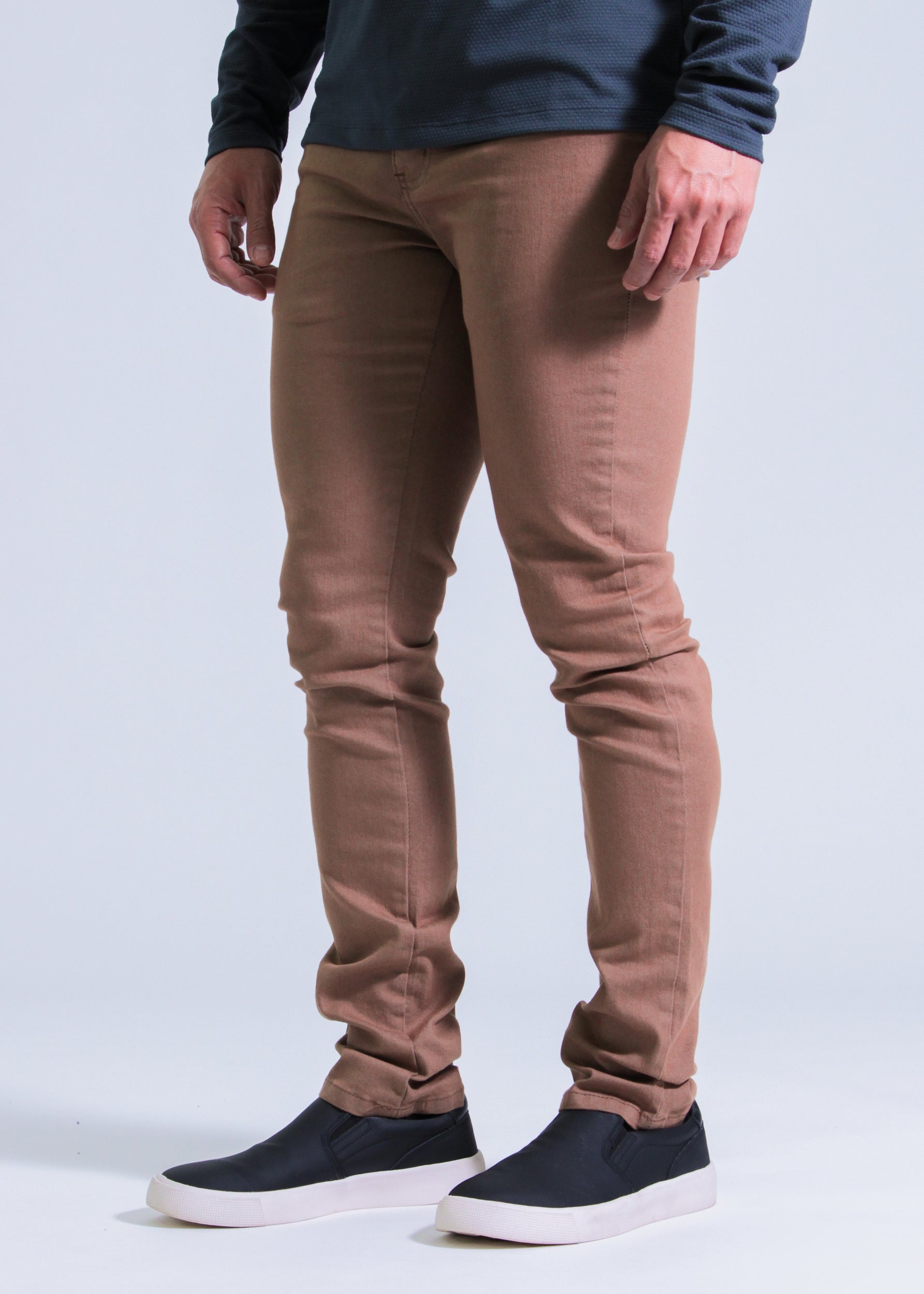 Calça Sarja Premier - Caqui