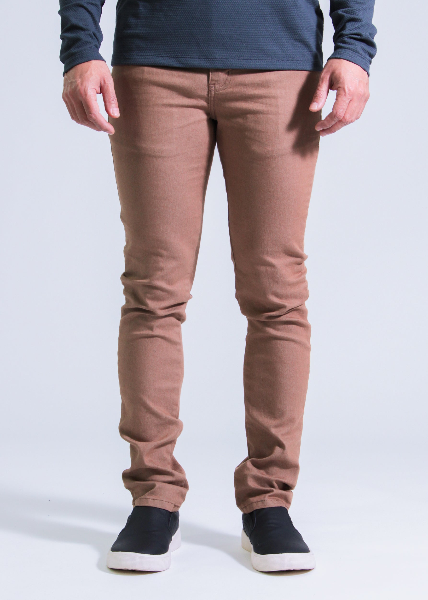 Calça Sarja Premier - Caqui