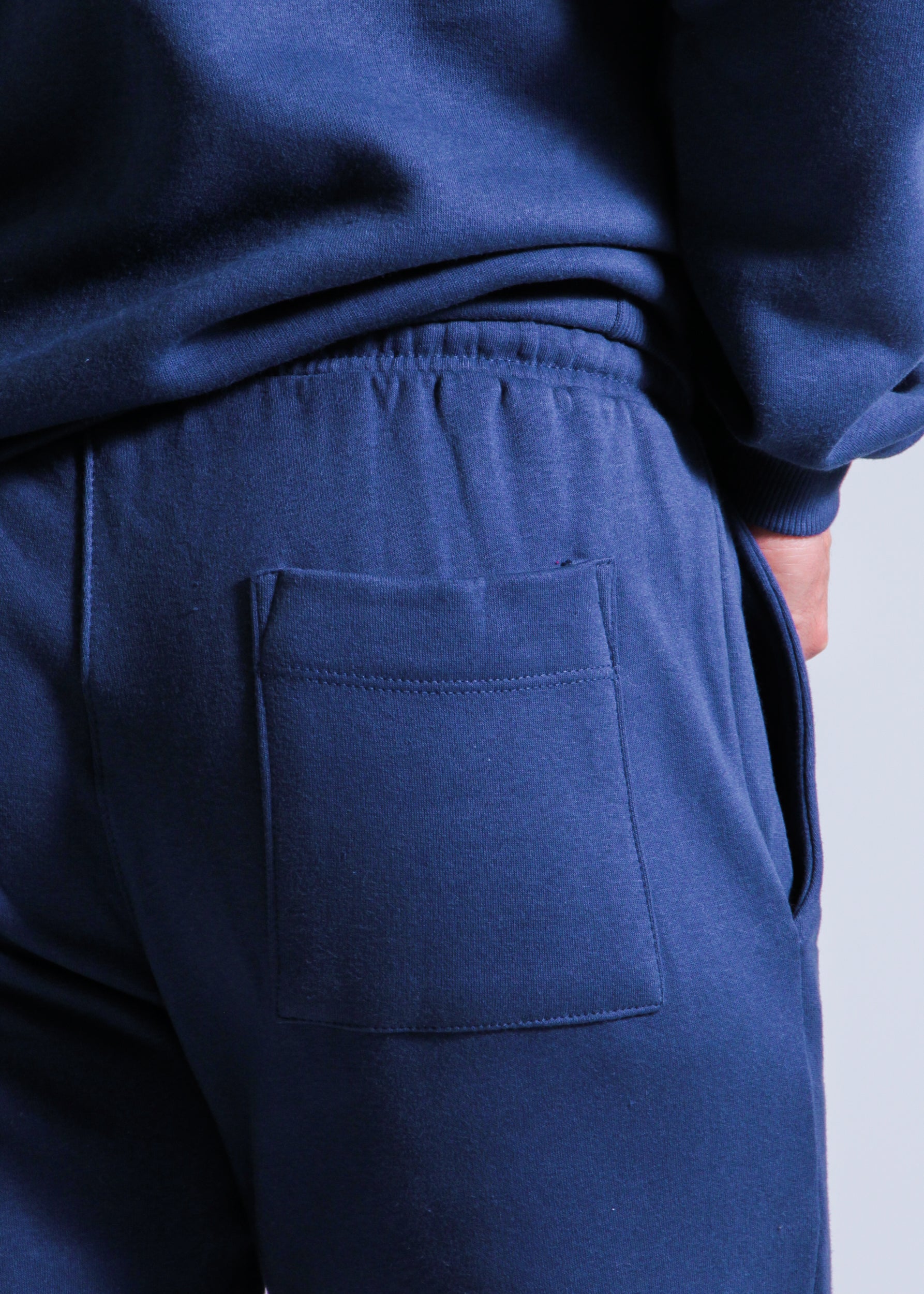 Calça Moletom Premium - Azul Marinho