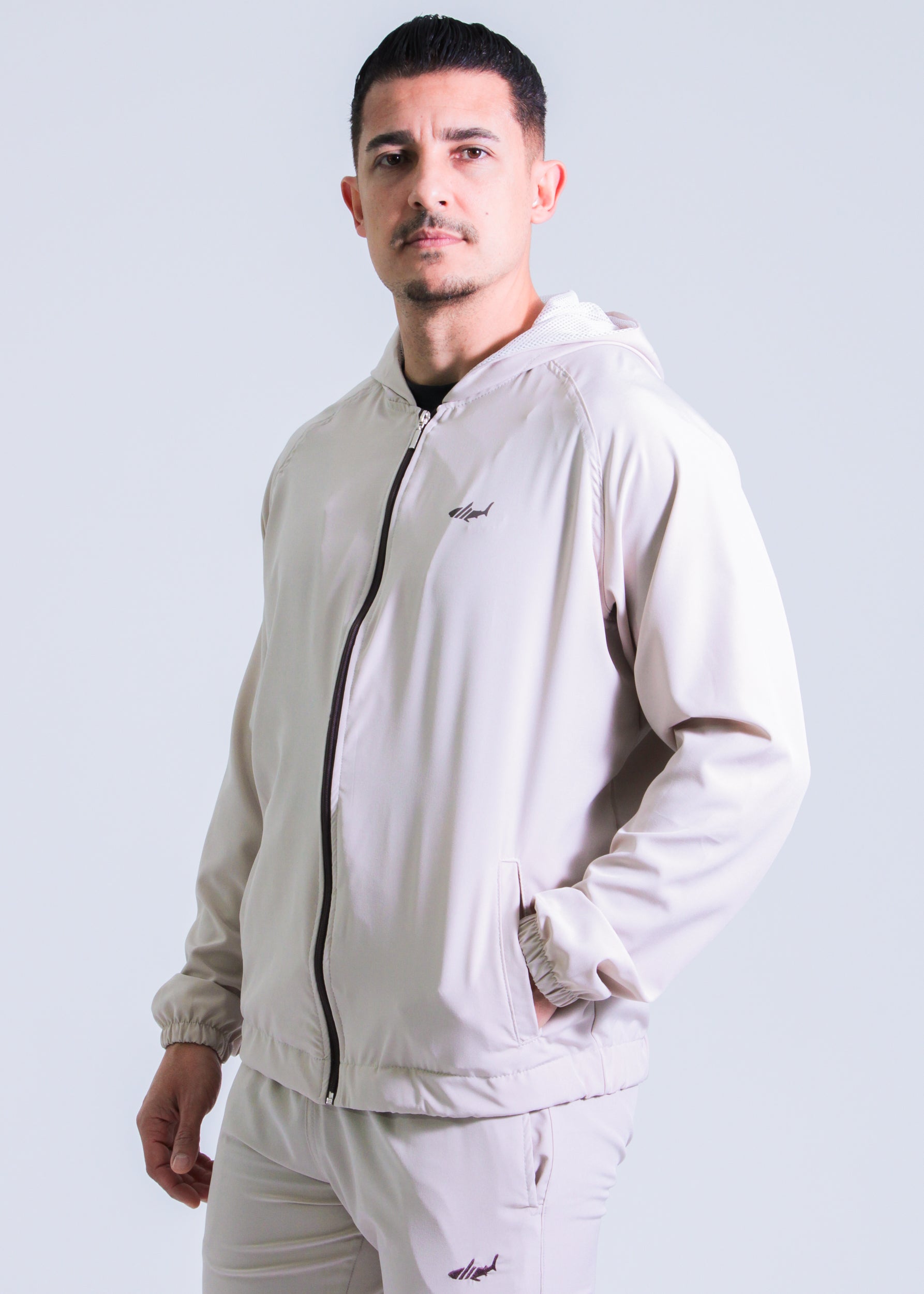 Jaqueta Corta Vento - Bege