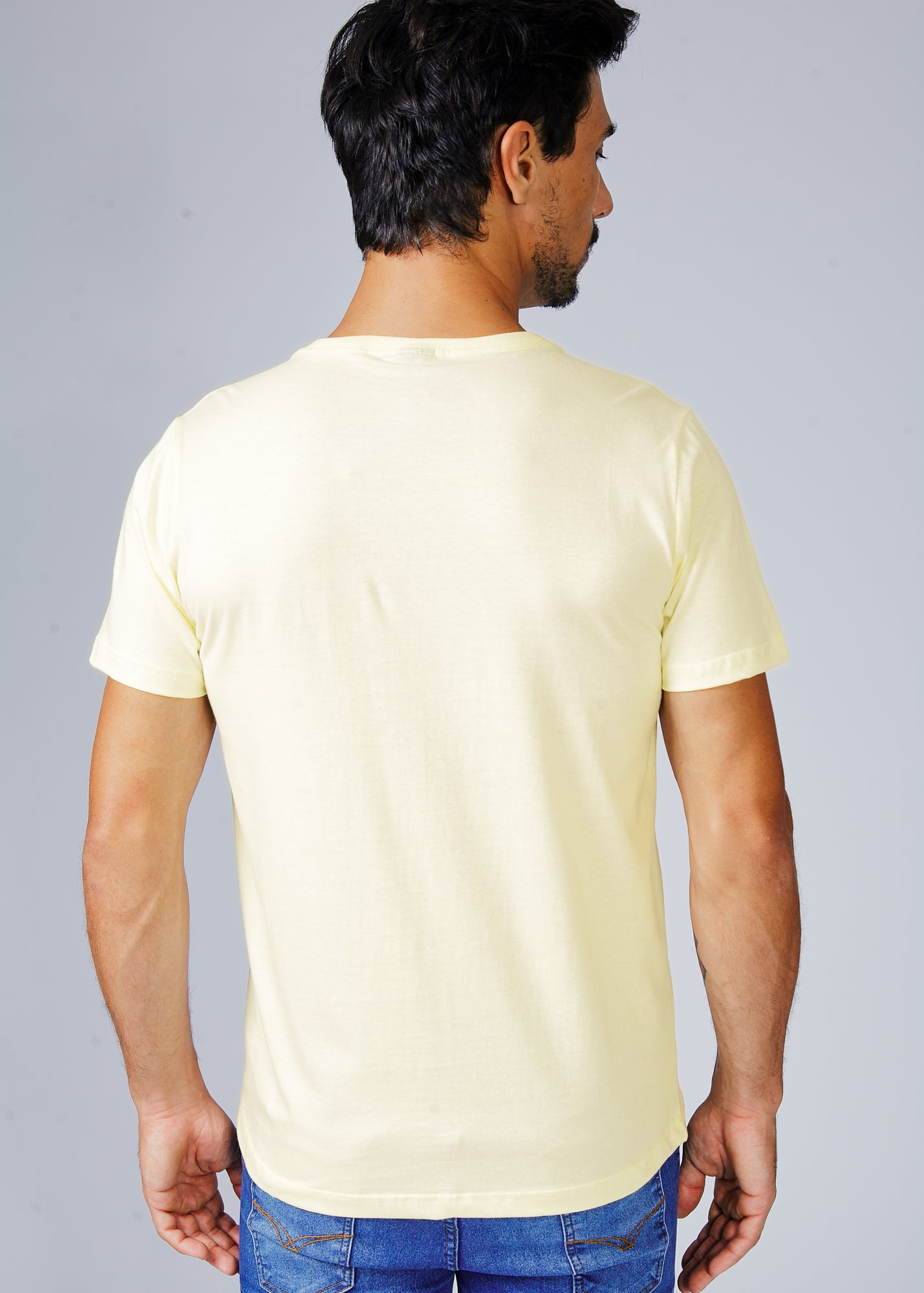 Camiseta Básica - Amarelo Bebê