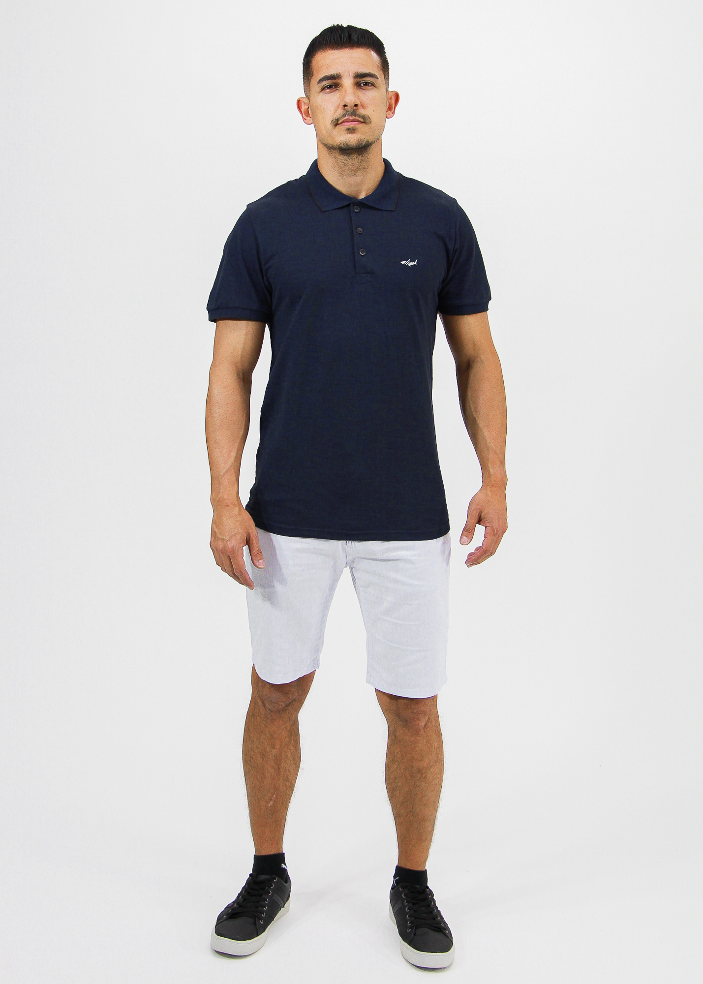 Bermuda Sarja Bolso Faca - Branca