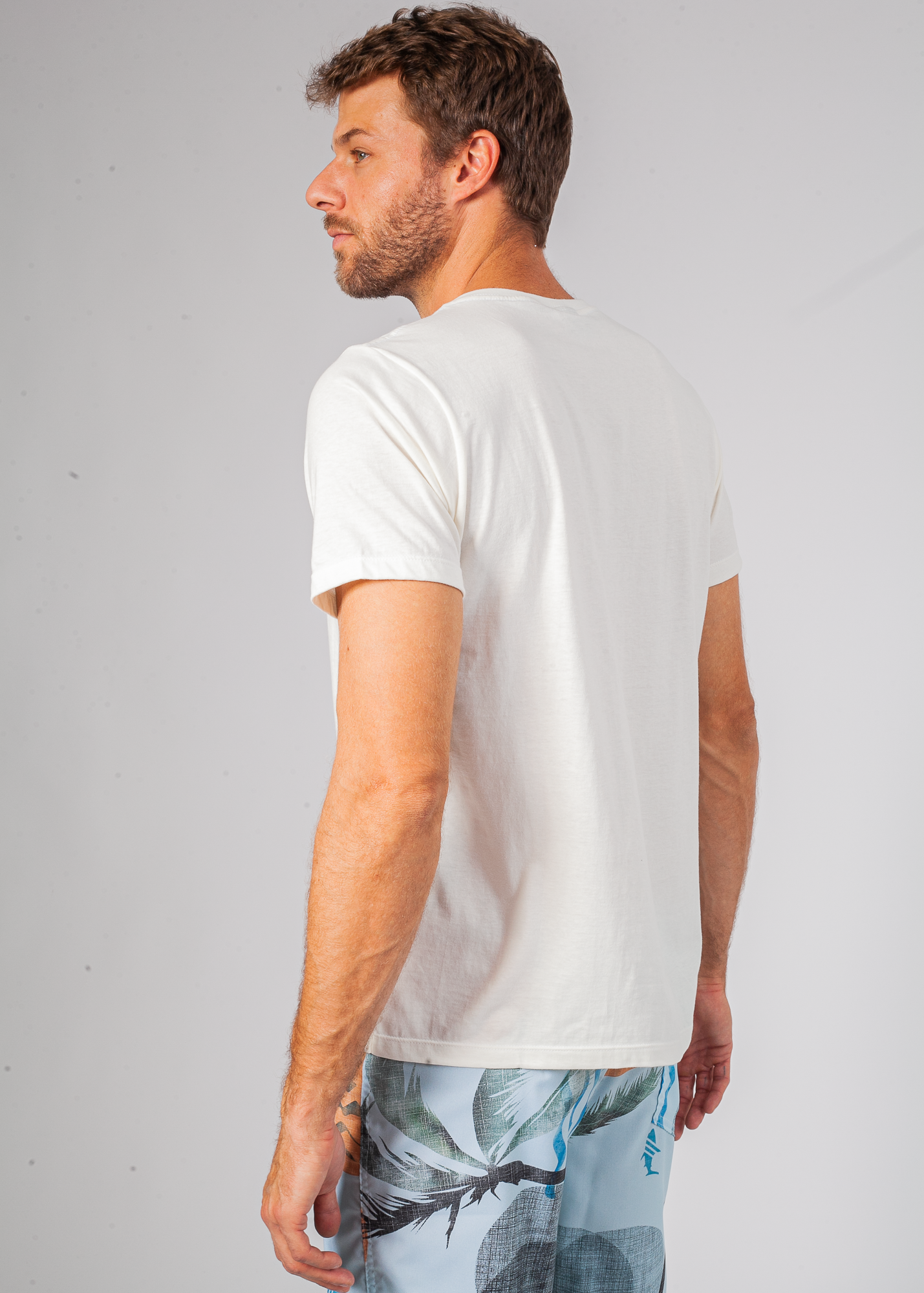 Camiseta Básica - Off White