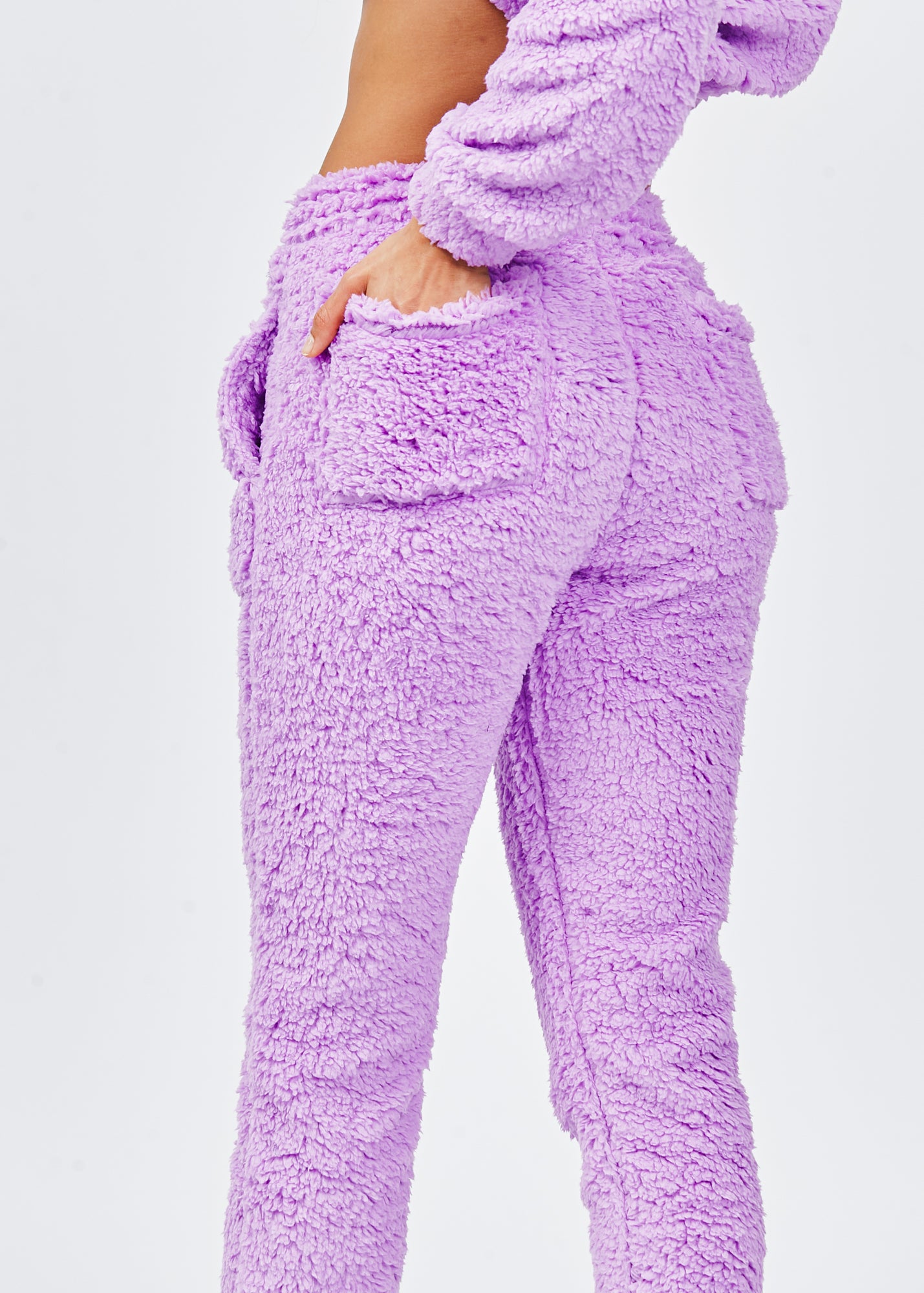 Calça Sherpa - Roxa