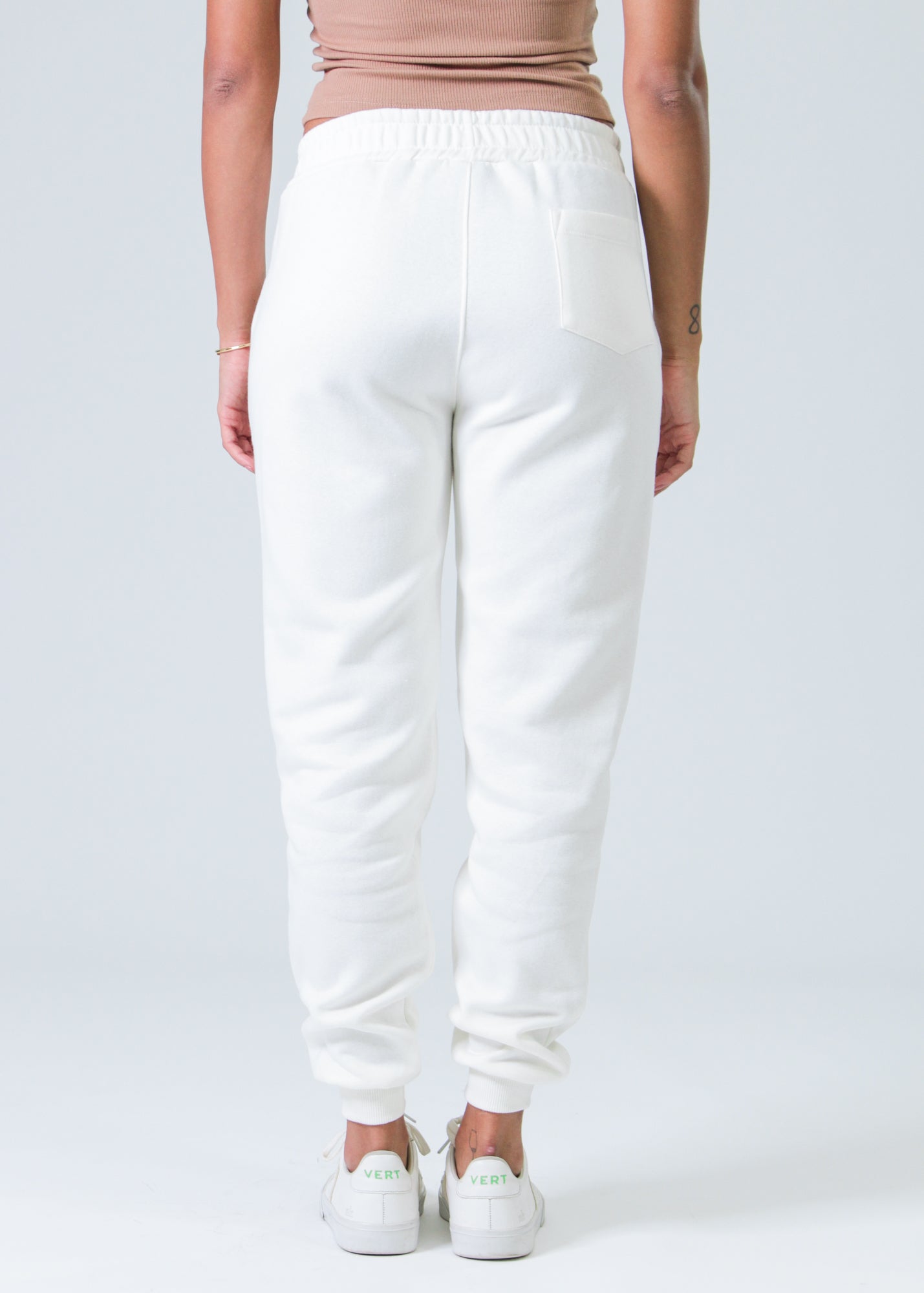 Calça Moletom Premium - Off White