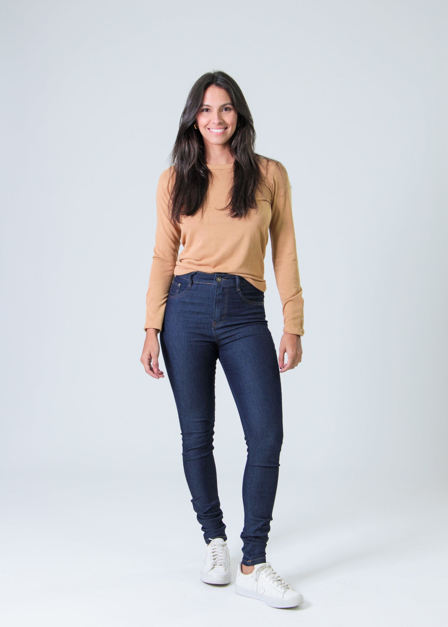 Calça Jeans Skinny - Escura