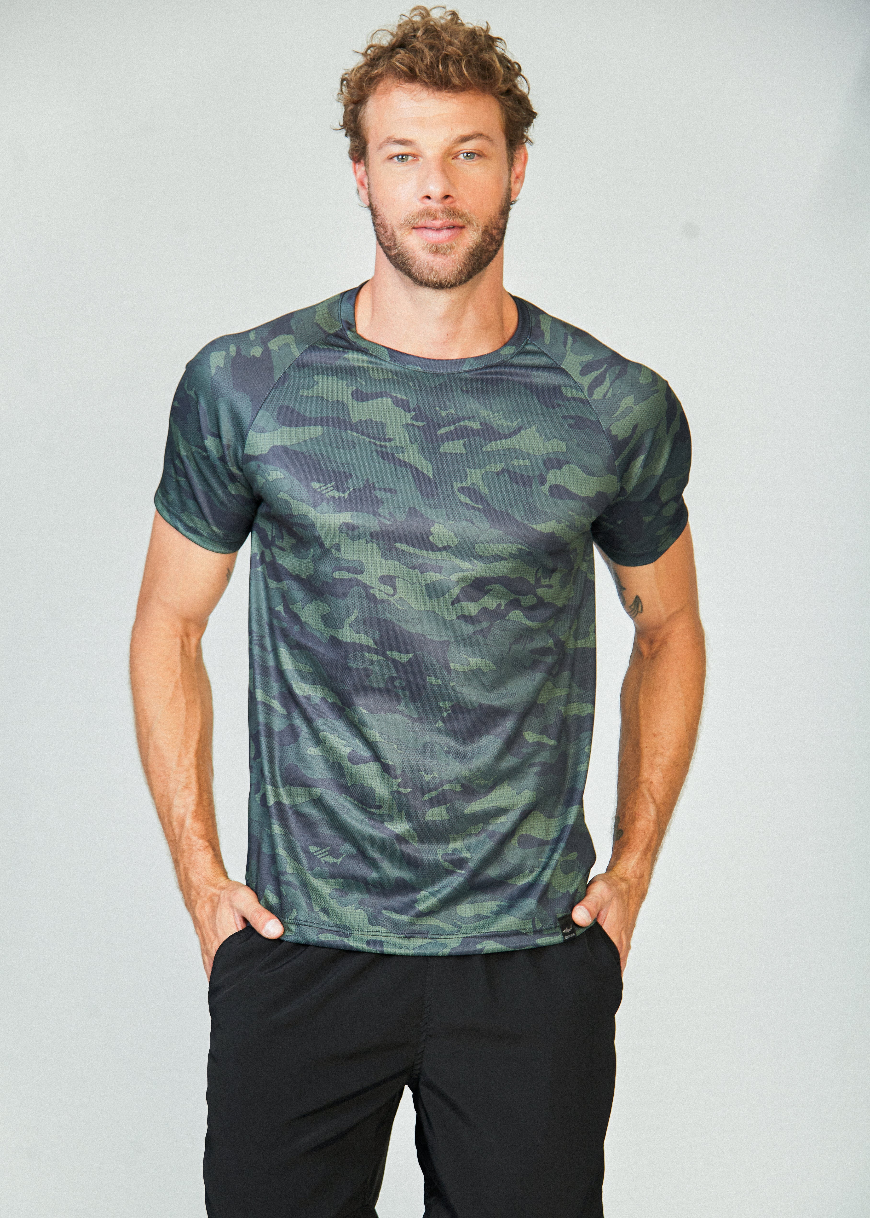 Dry fit sale camuflado