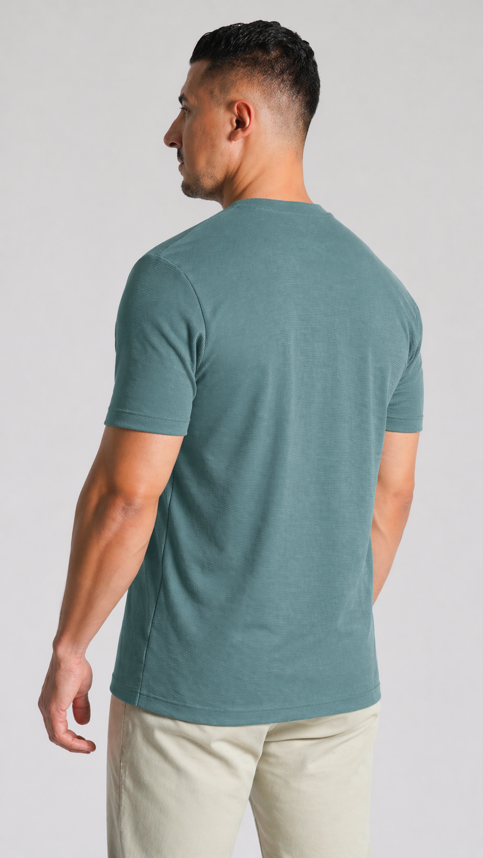 Camiseta Tricô Gola Portuguesa - Verde